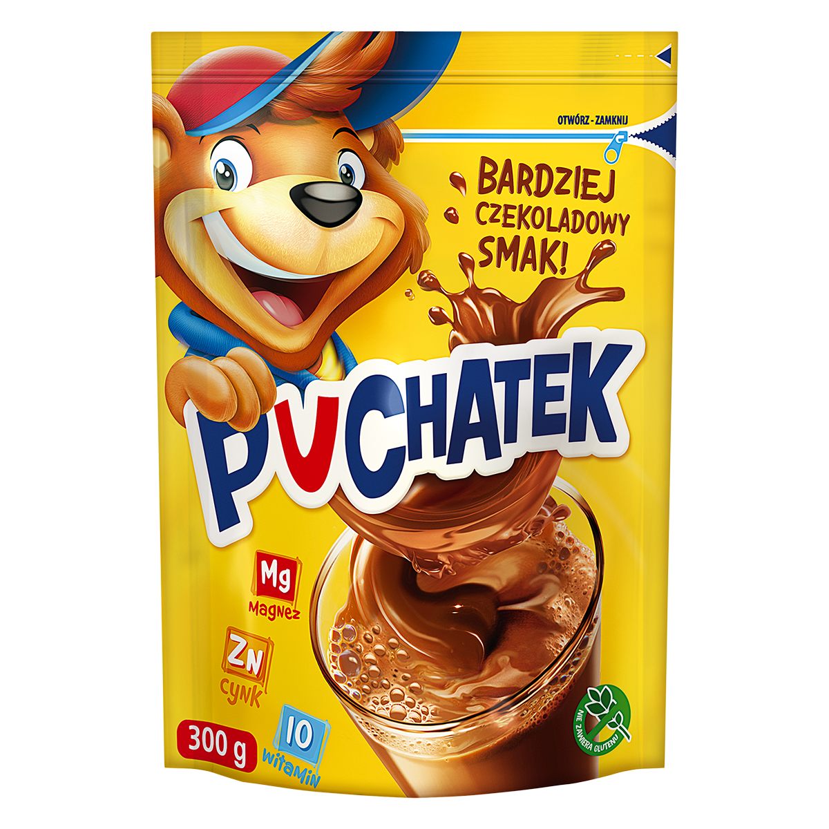 Puchatek Napój Kakaowy Z Witaminami 300 G