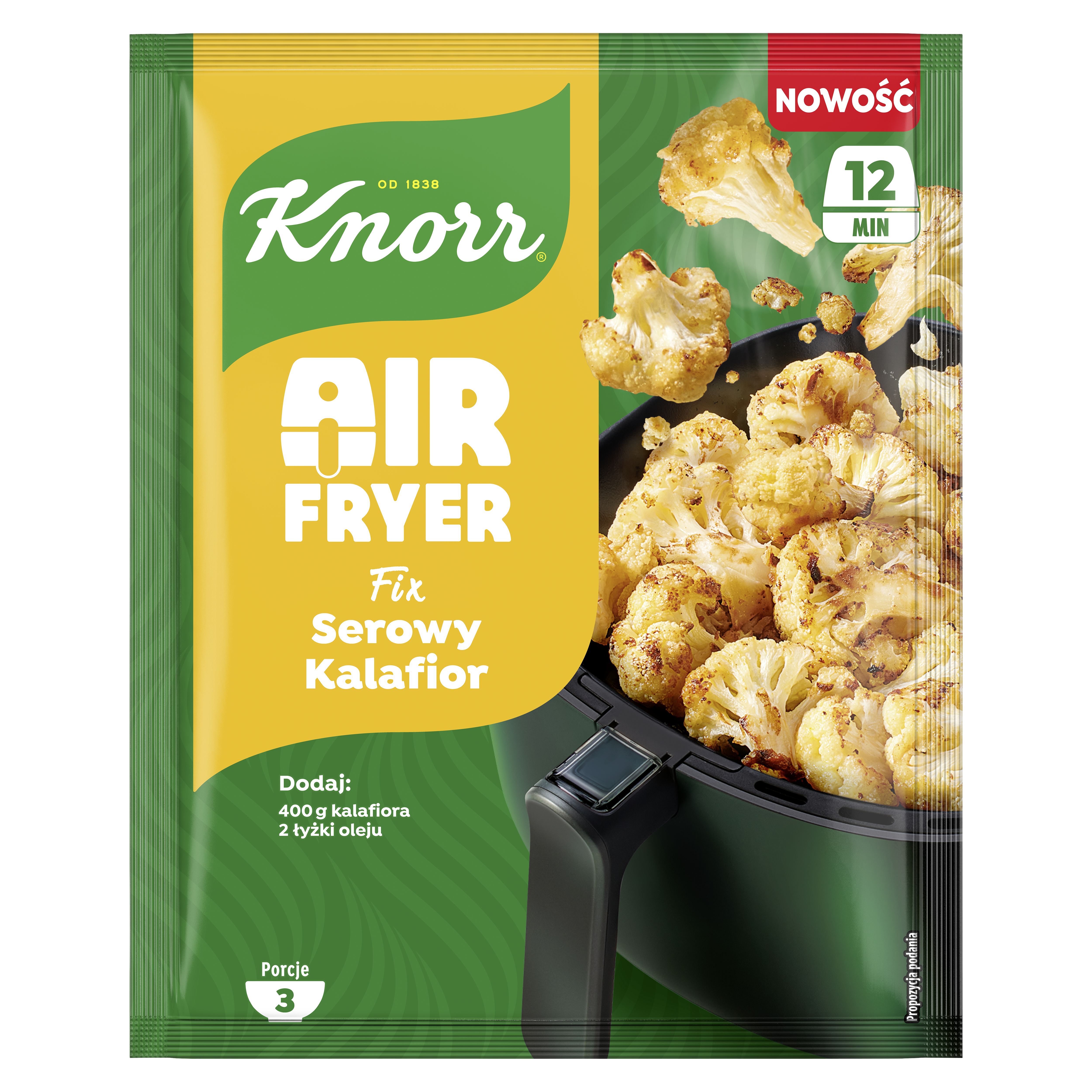 Knorr Air Fryer Fix Serowy Kalafior 33G
