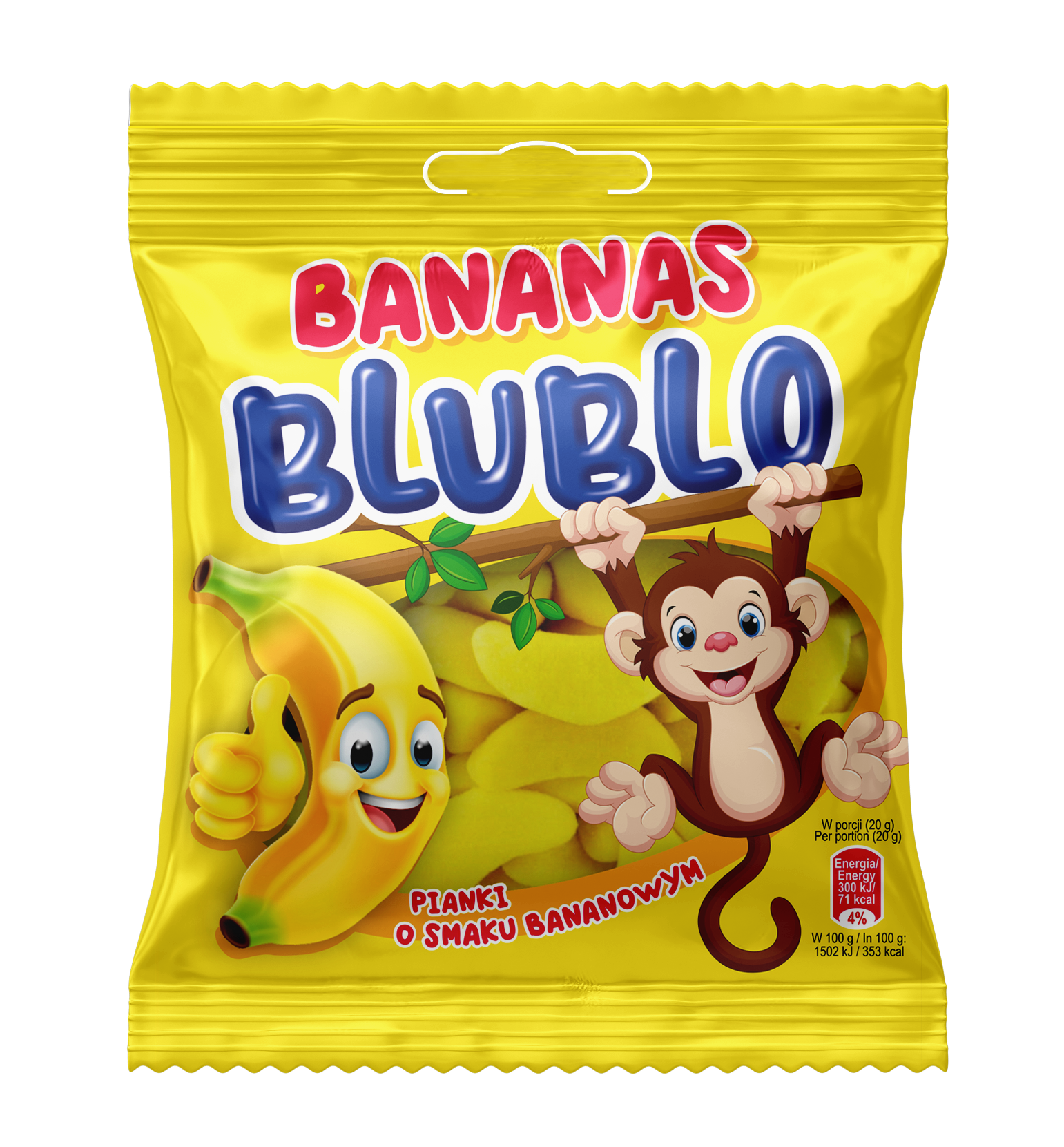 Pianki Blublo Bananki 80 G