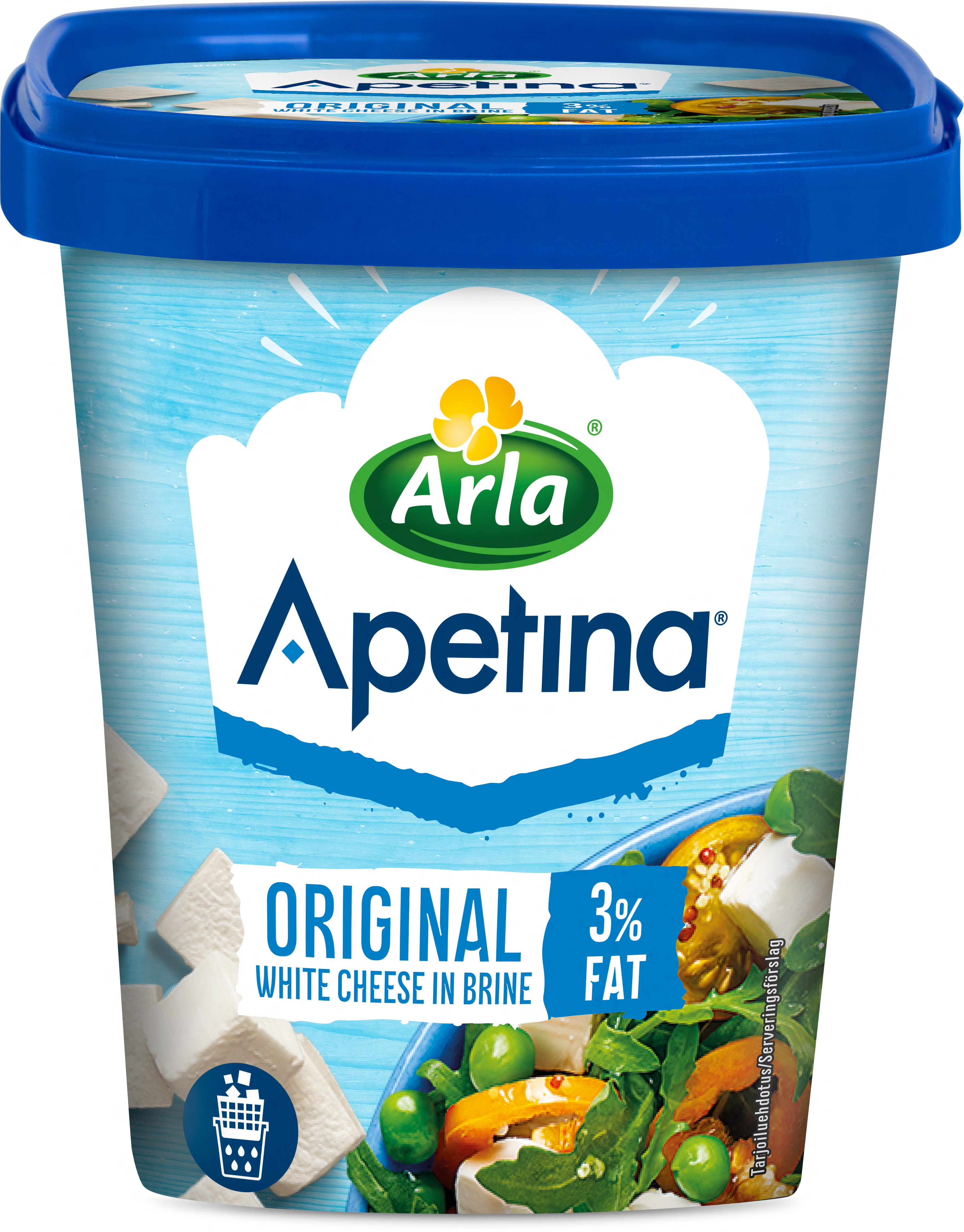 Apetina W Kostkach 3% Fat 410G/200G*