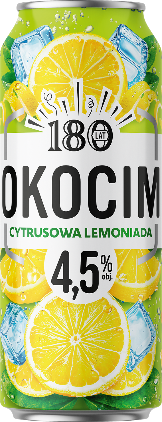 Okocim Cytrusowa Lemoniada Puszka 4,5% 0,5L