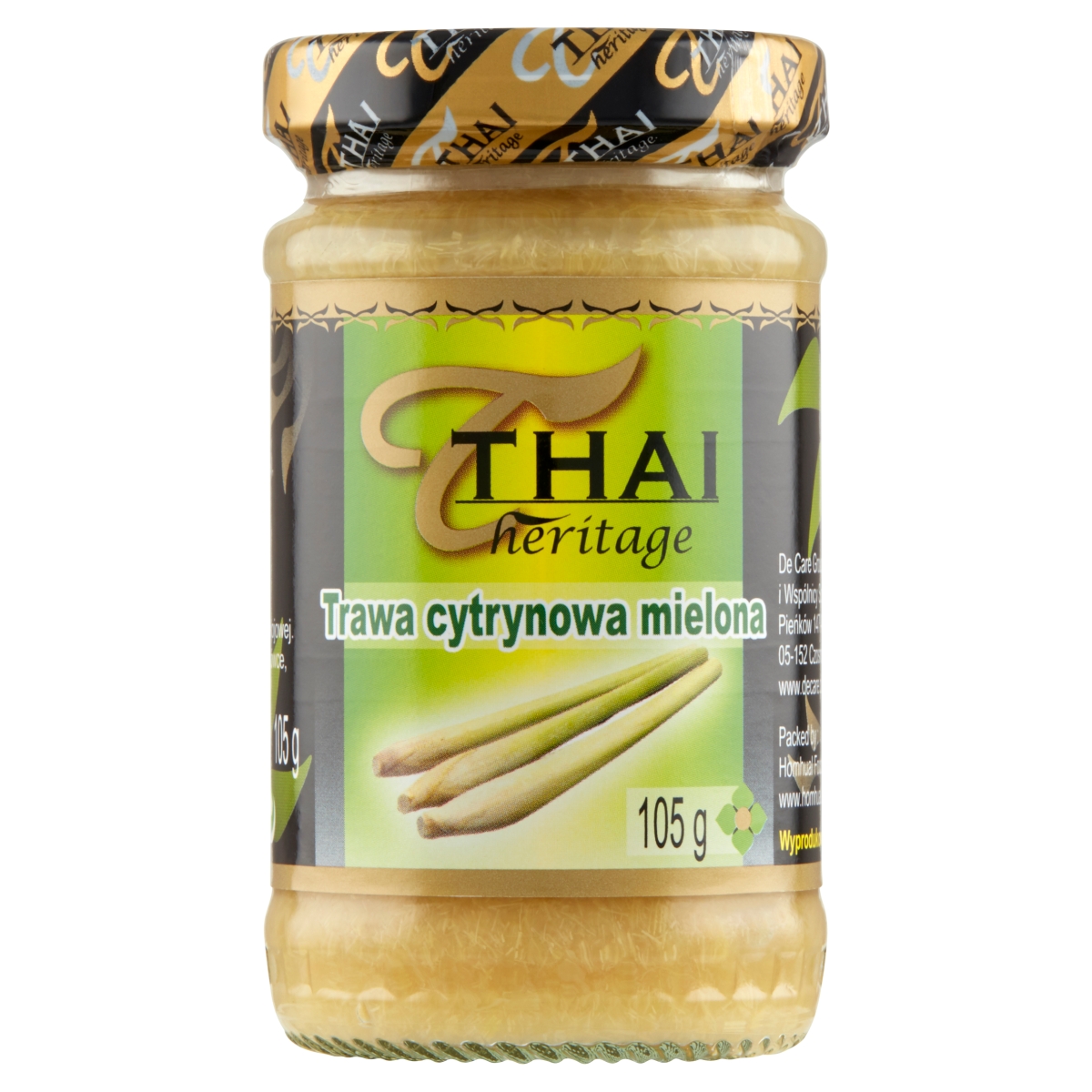 Thai Heritage Trawa Cytrynowa Mielona 105 G