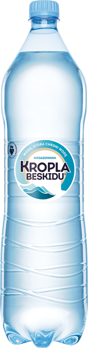 Kropla Beskidu Niegazowana 1,5L - Kaucja