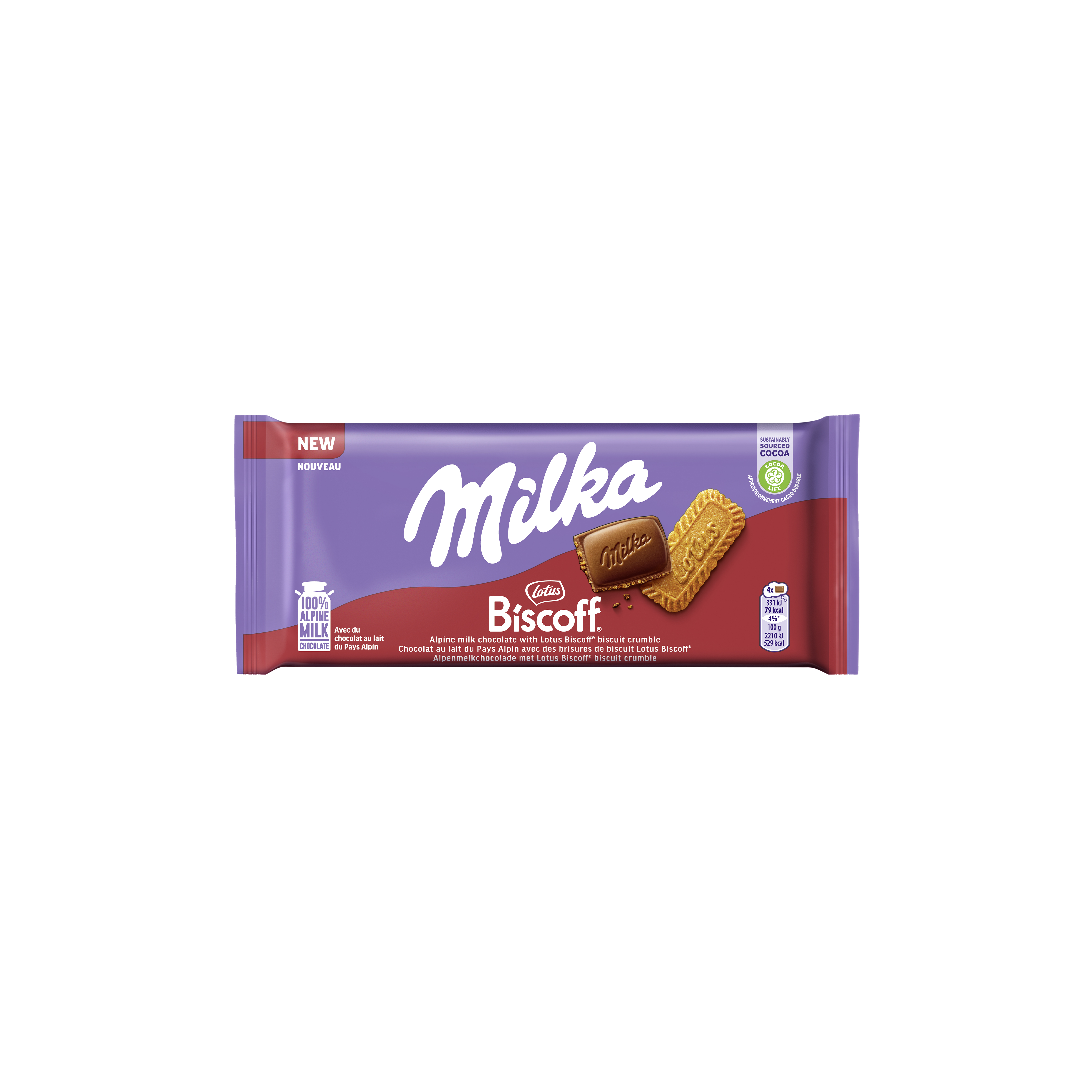 Milka Biscoff 90G
