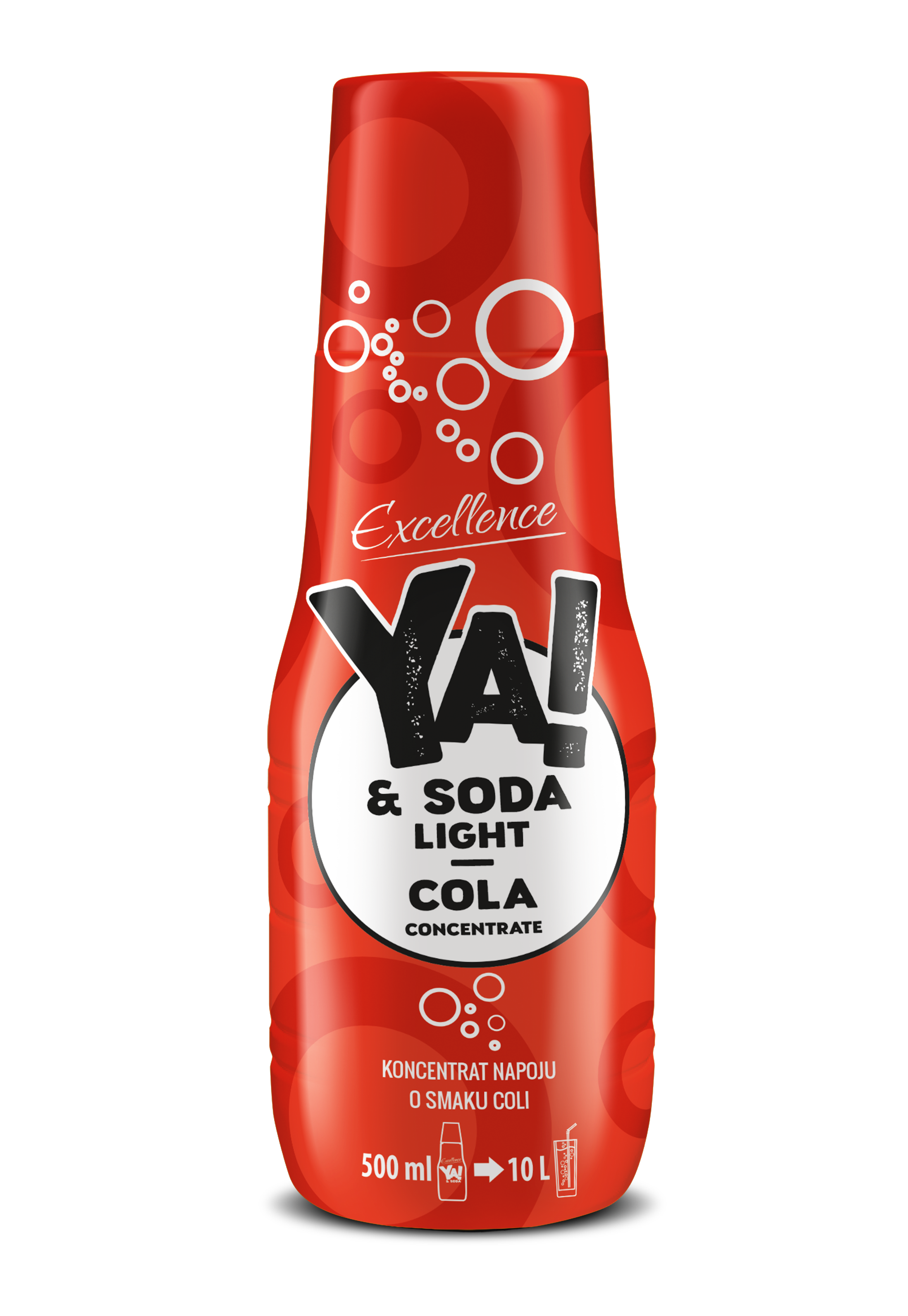 Ya!&Soda Koncentrat Napoju Cola Light 500 Ml