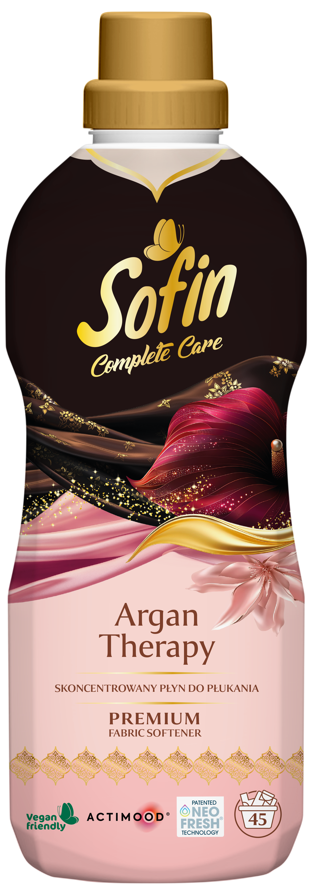 Sofin Complete Care Skoncentrowany Płyn Do Płukania Tkanin Argan Therapy 0,81L