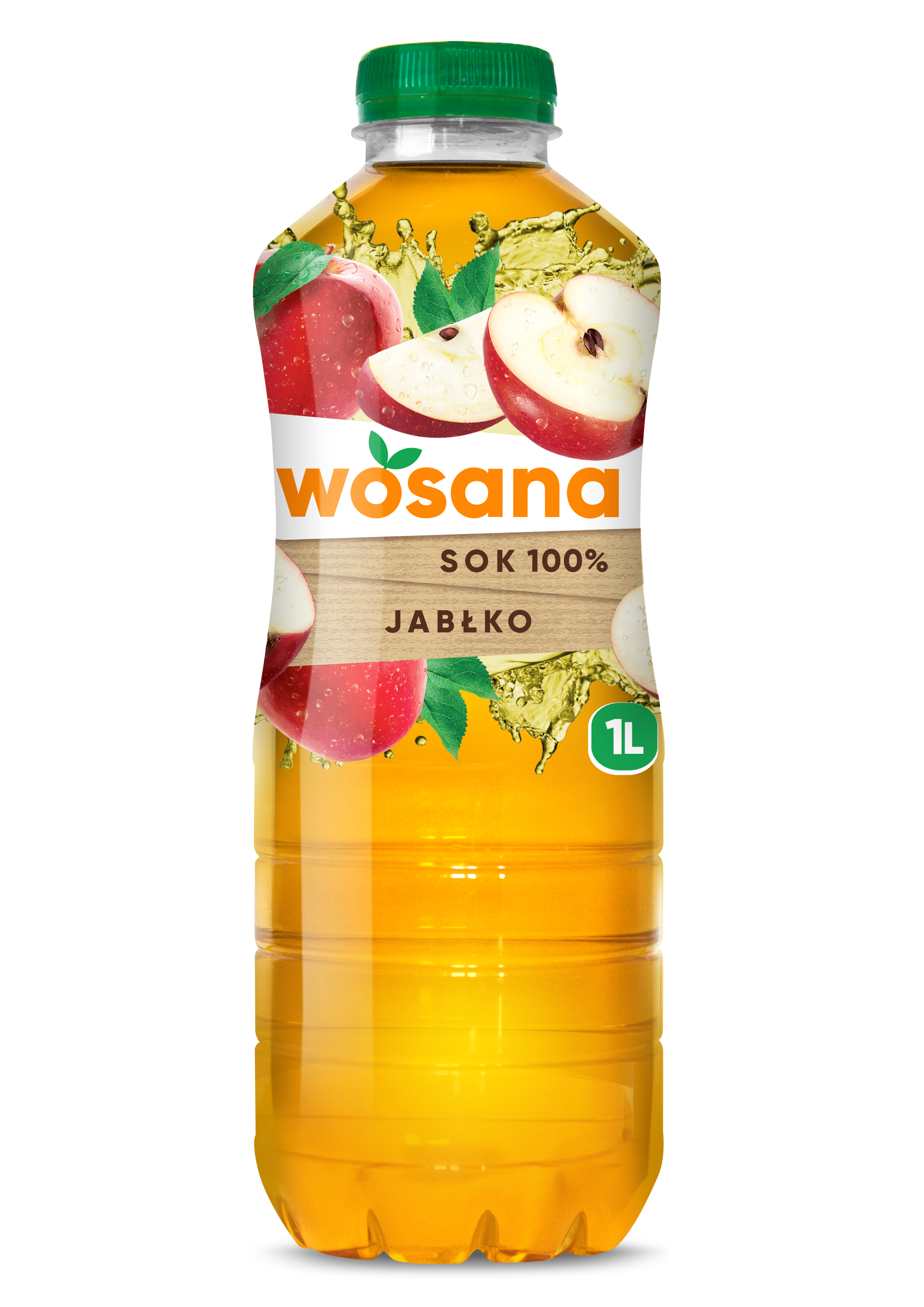 Wosana Sok 100% Jabłko 1L