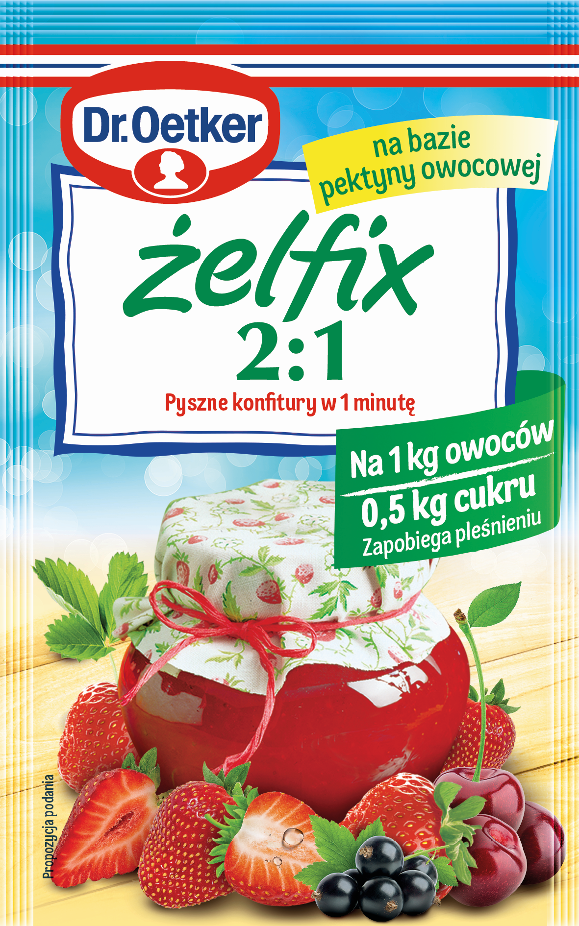 Dr. Oetker Żelfix 2:1 40 G
