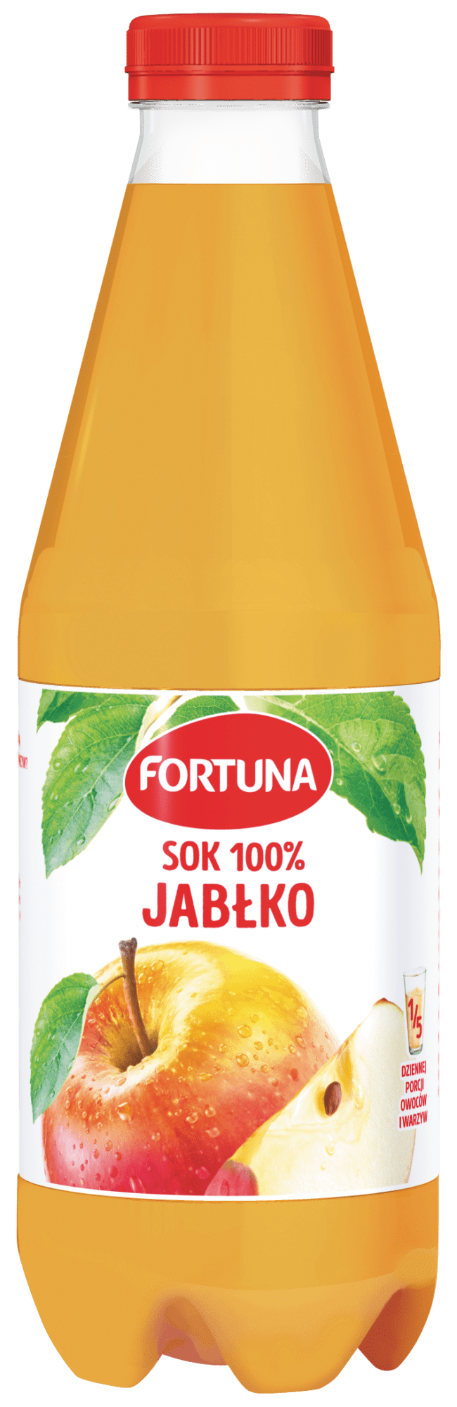 Fortuna Sok 100% Jabłko 1L - Kaucja