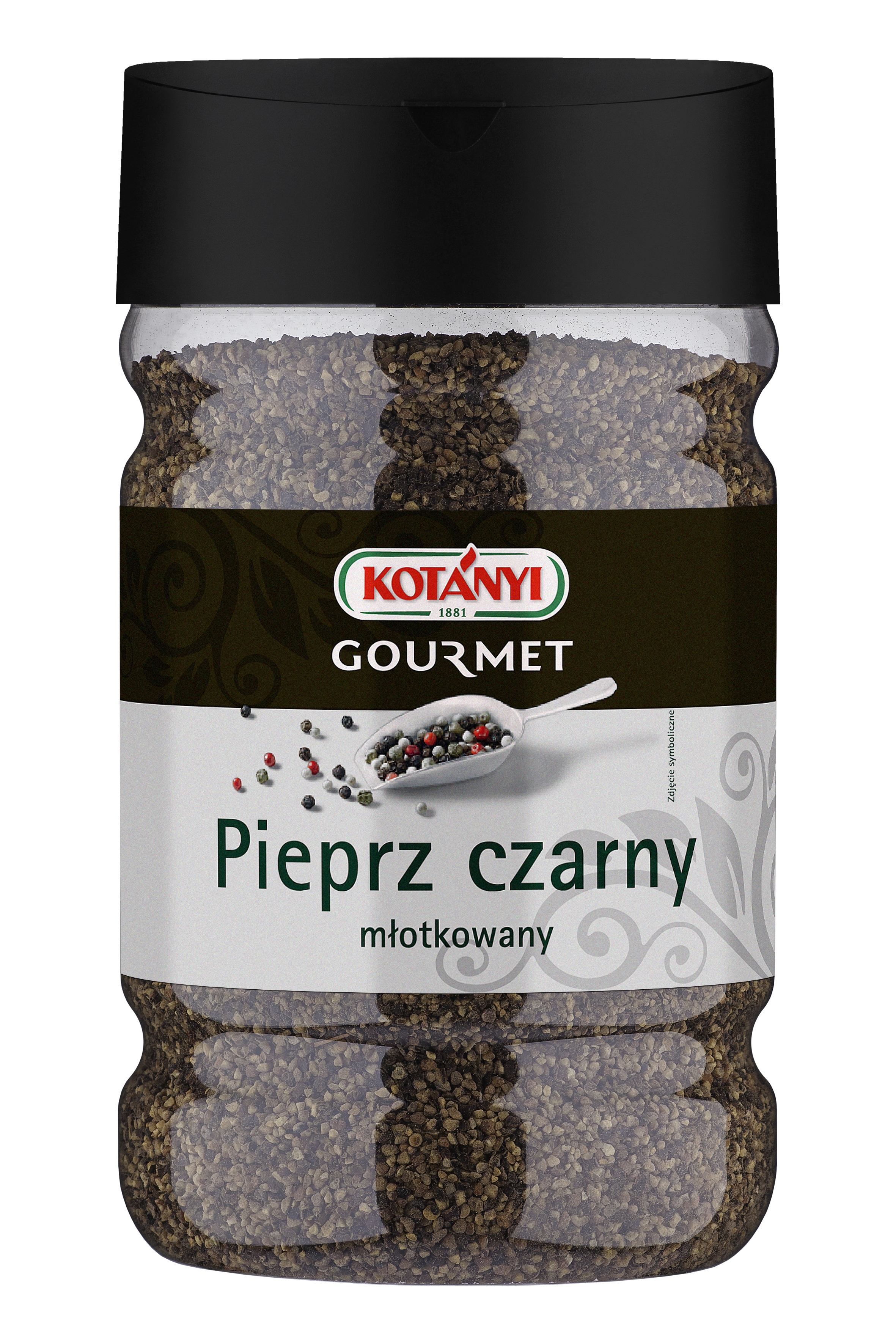 Kotanyi Pieprz Czarny Młotkowany 630G