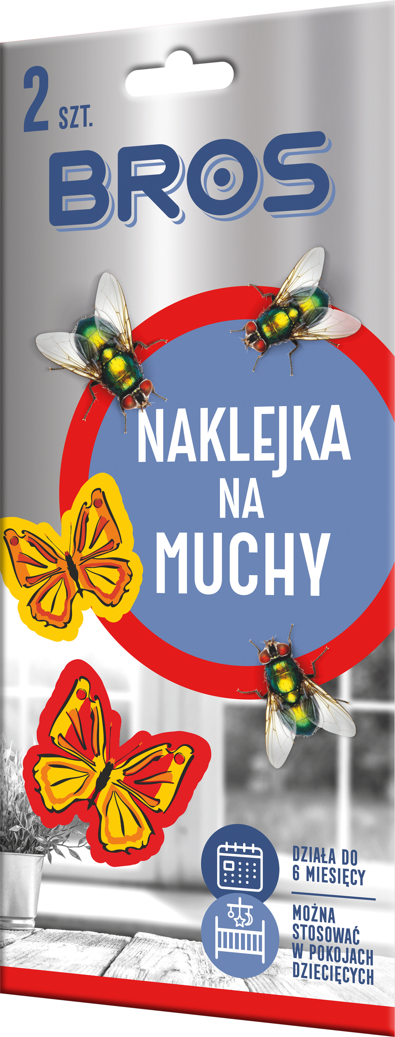 Bros - Naklejka Na Muchy 2Szt.