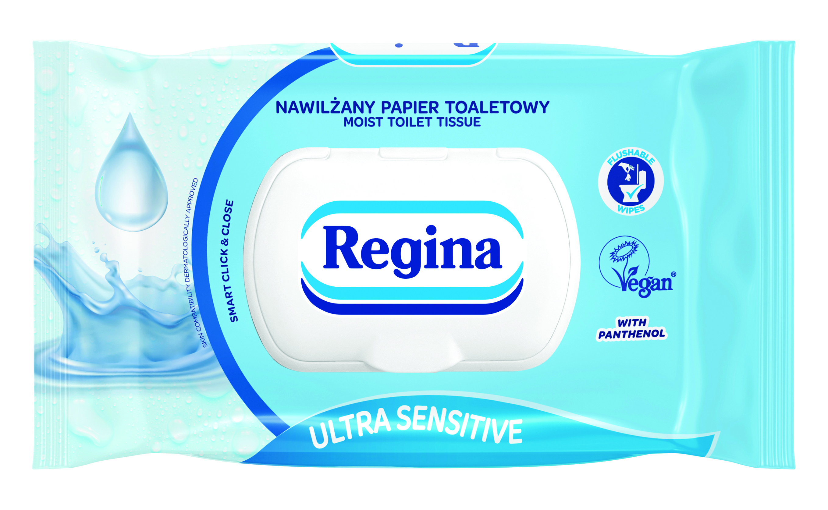 Papier Nawilżany Regina Ultra Sensitive 42 Sztuki