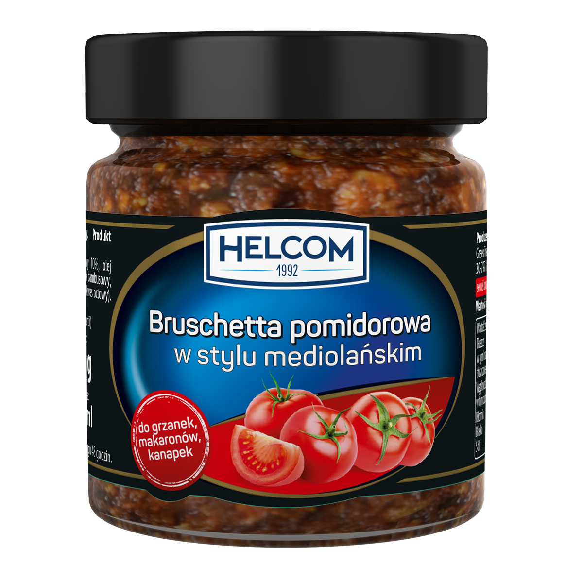 Bruschetta Pomidorowa Mediolańska 225 Ml Helcom