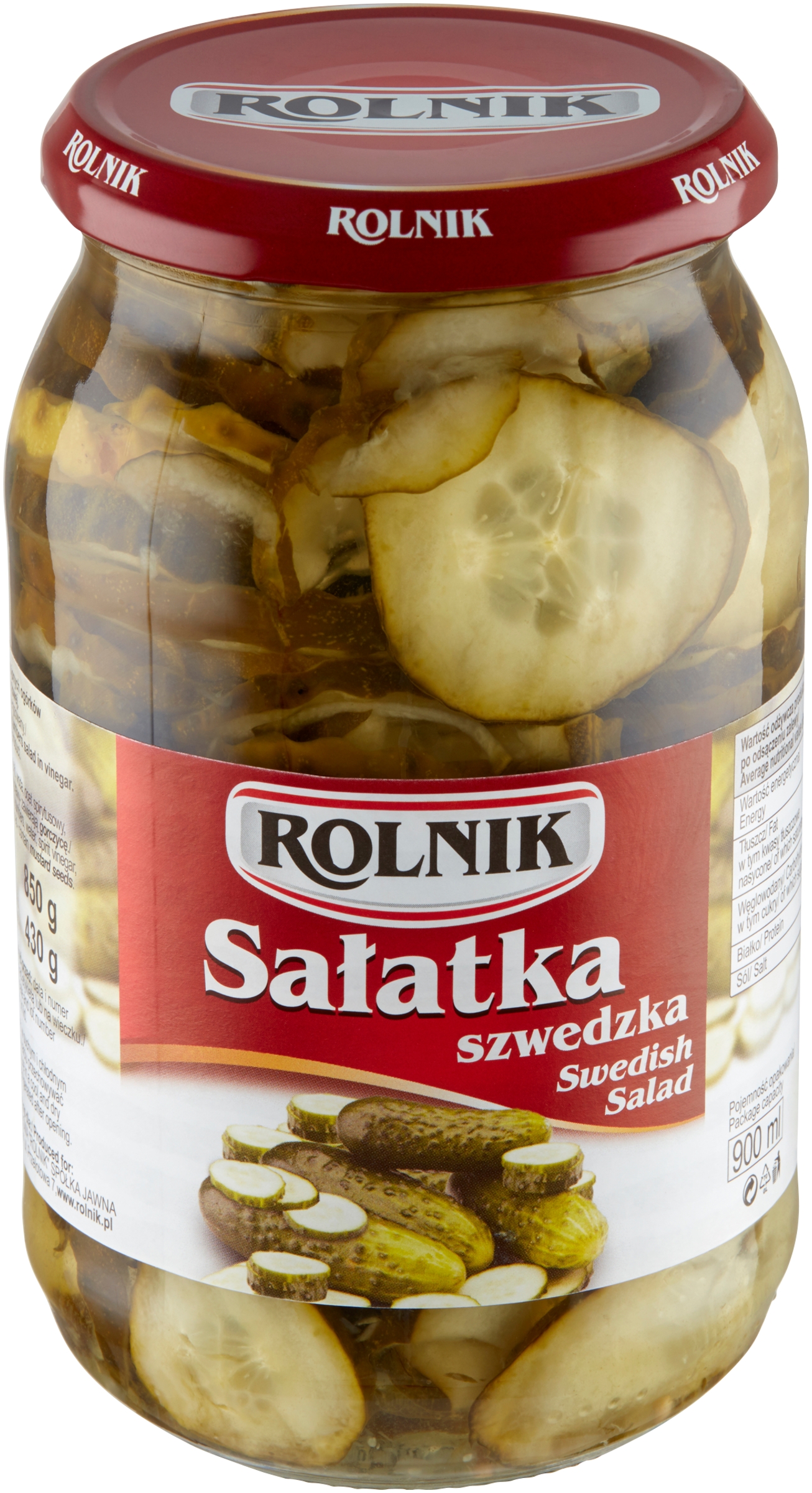 Sałatka Szwedzka Rolnik 900 Ml