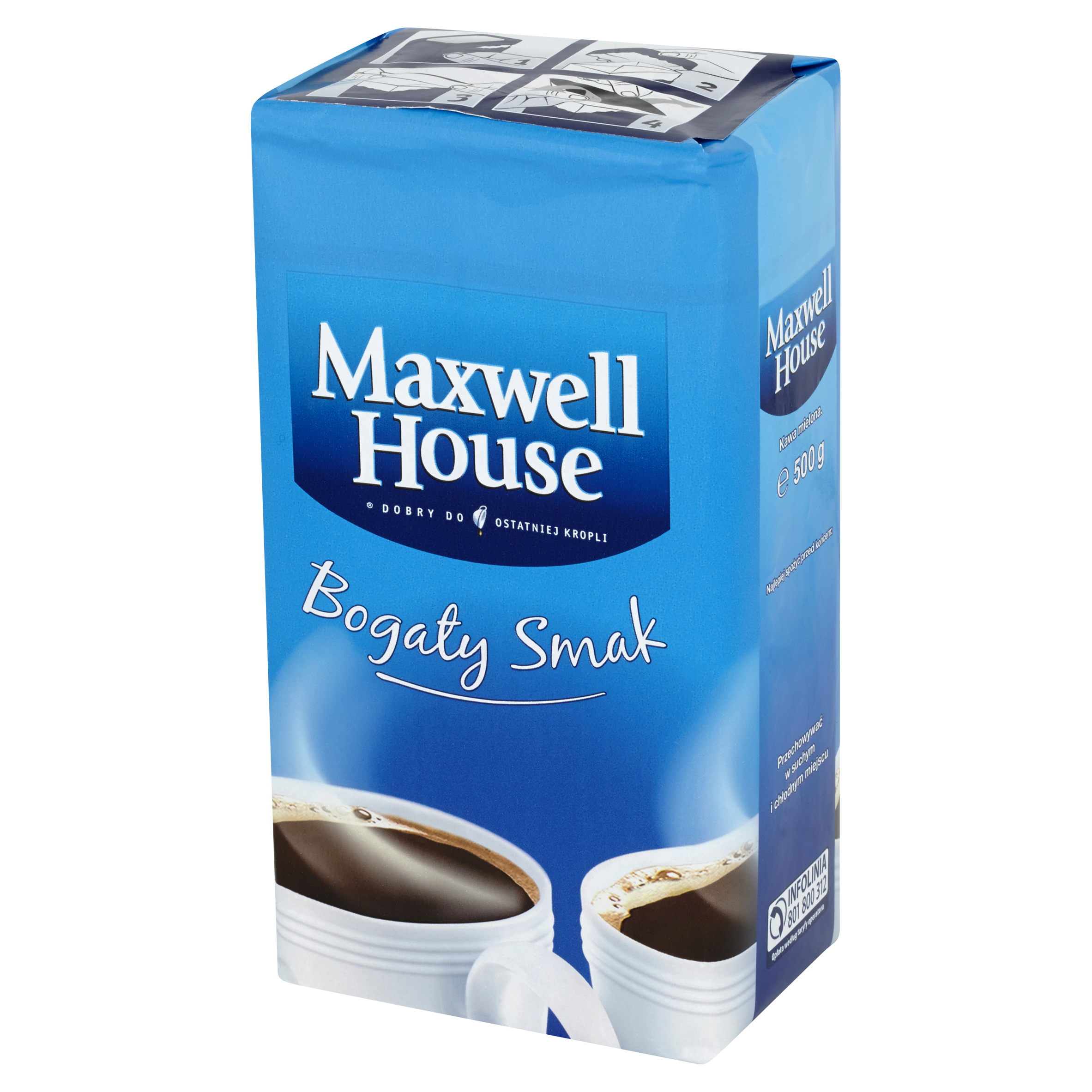 Maxwell House Bogaty Smak Kawa Mielona 500 G
