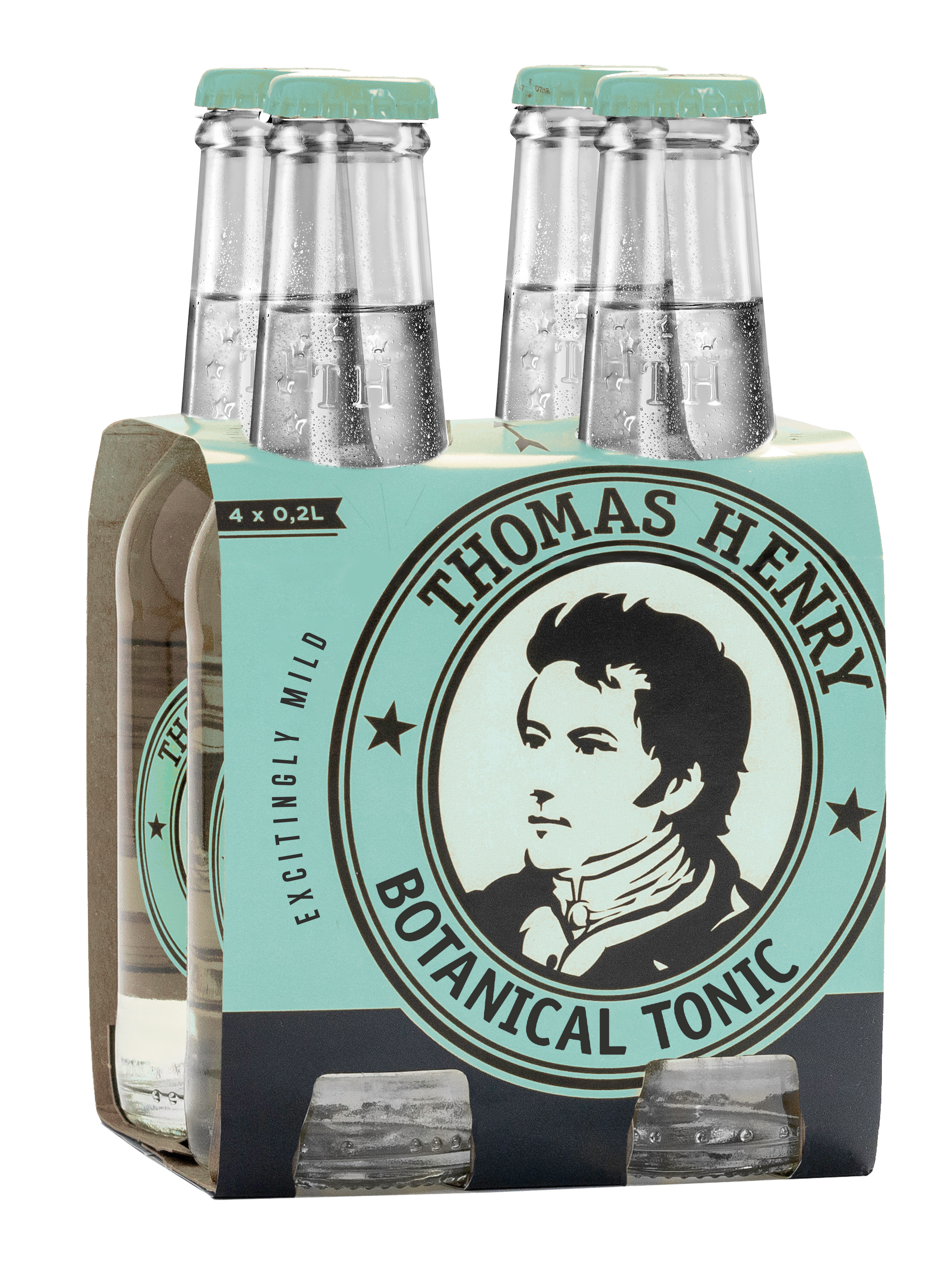 Thomas Henry Botanical Tonic 4X200 Ml
