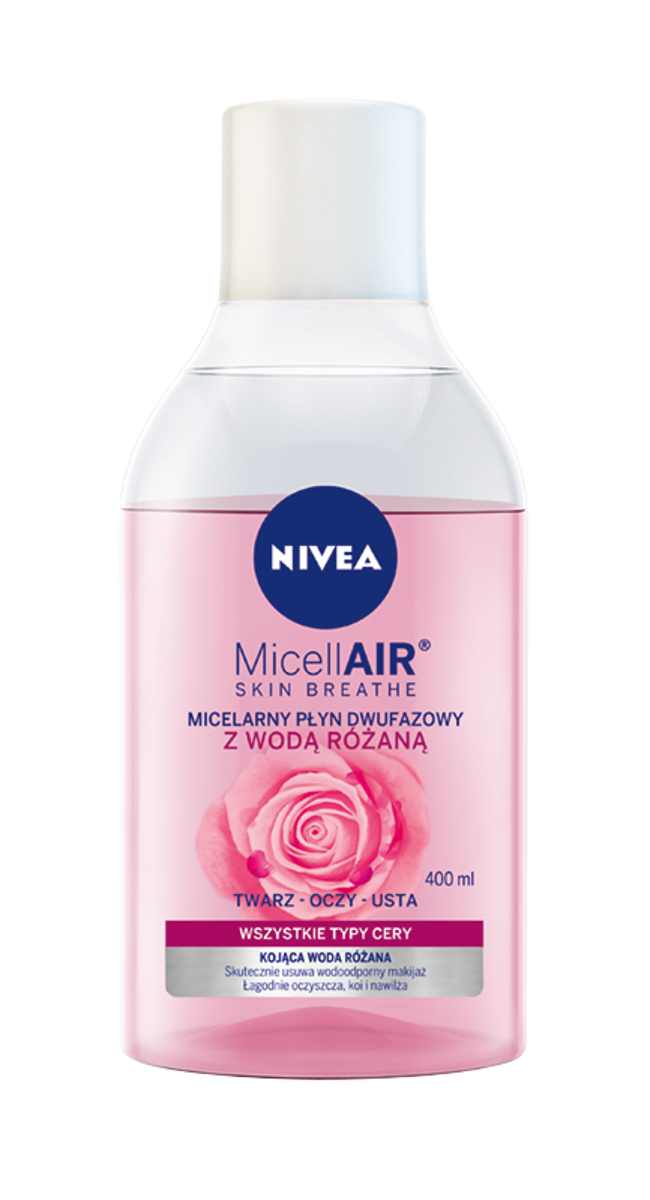 Nivea Płyn Micelarny Z Oraniczną Wodą Różaną - Rose Touch 400 Ml