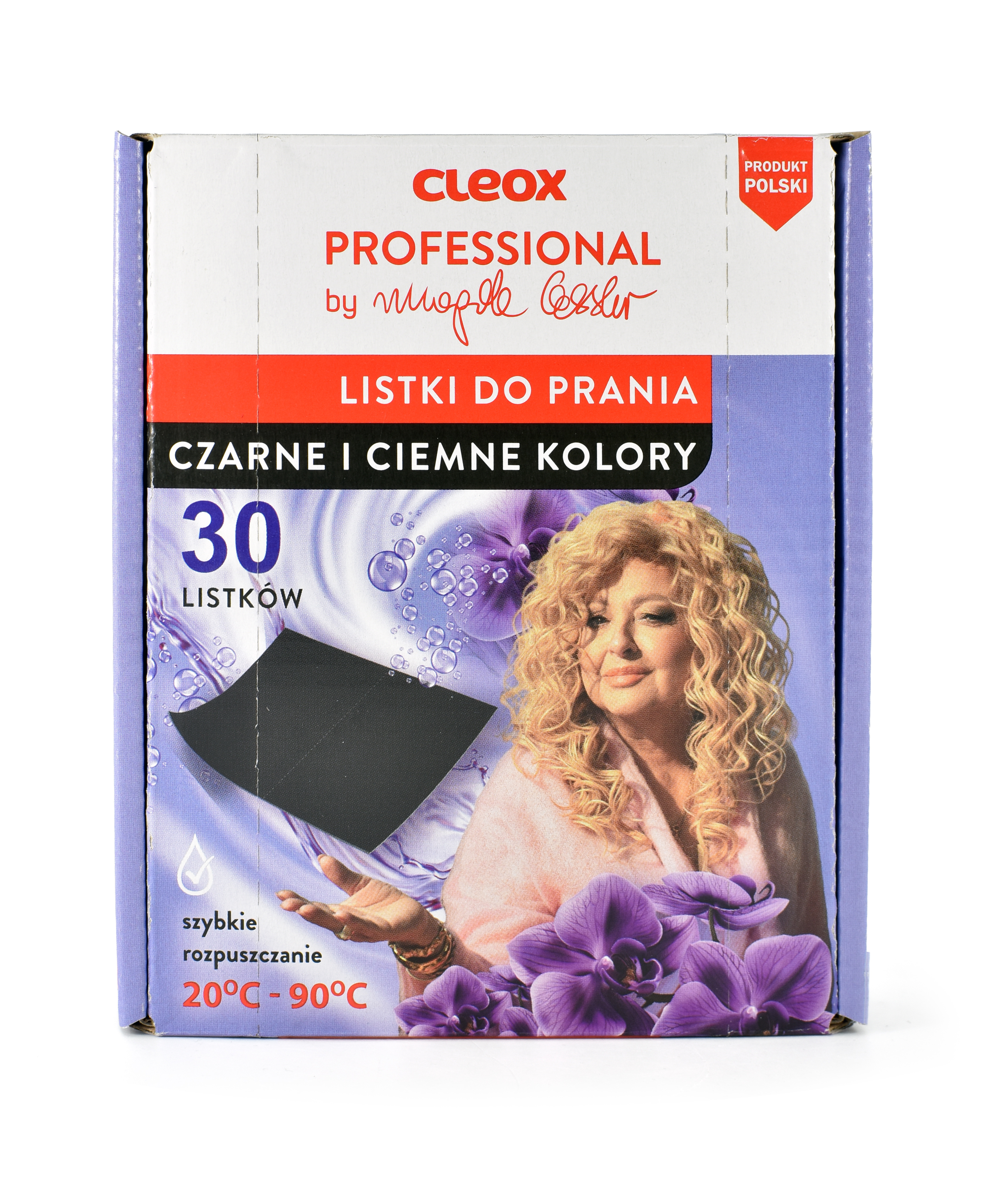 Cleox Professional By Magda Gessler Listki Do Prania Do Ubrań Ciemnych I Czarnych 30 Szt.