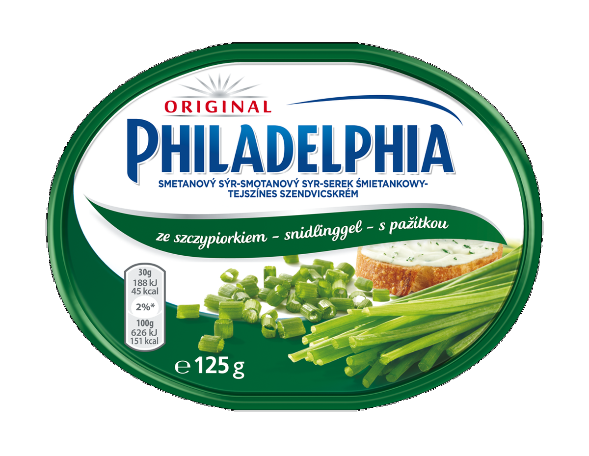 Philadelphia Ze Szczypiorkiem 125G