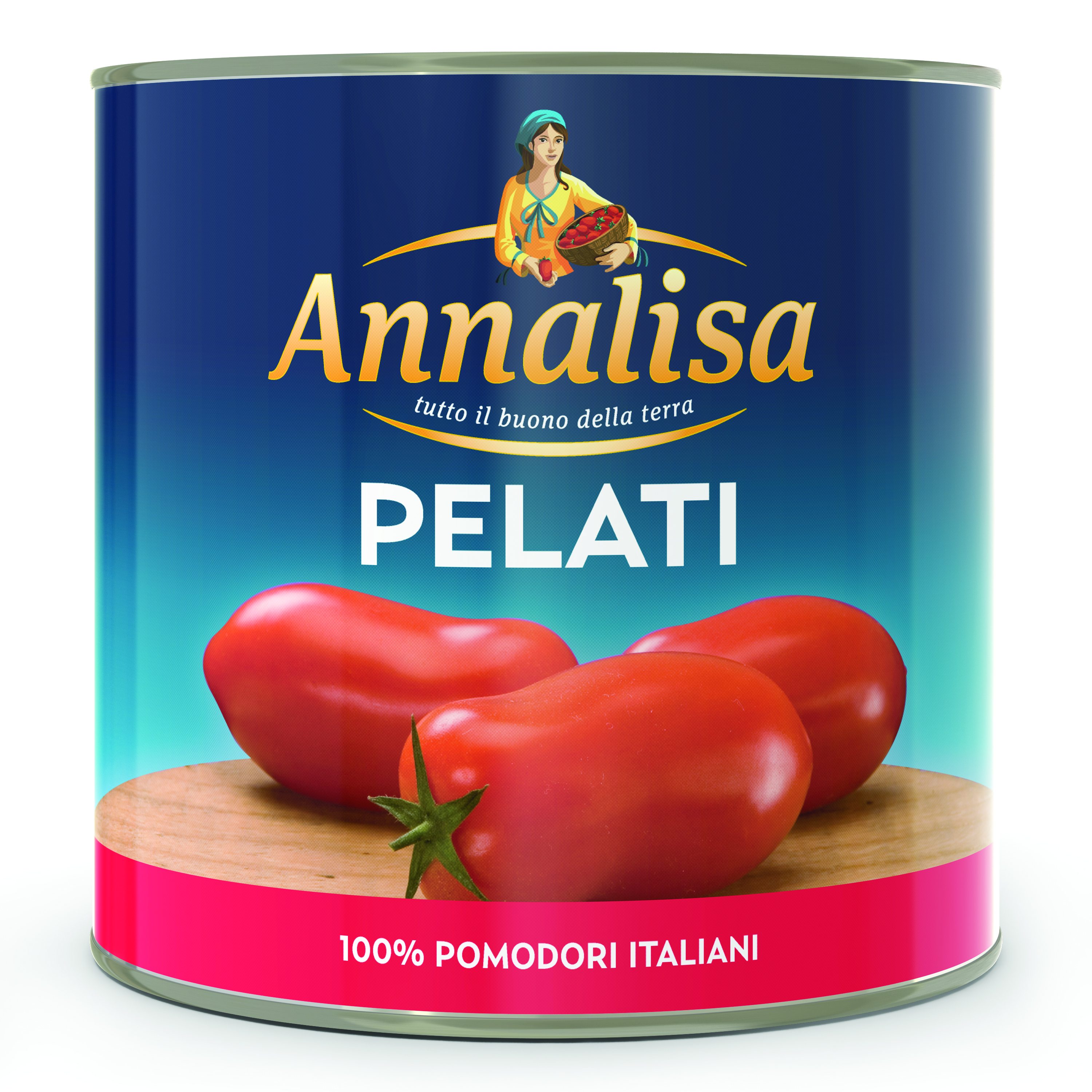 Pomidory Pelati Całe Obrane 2,5Kg Annalisa