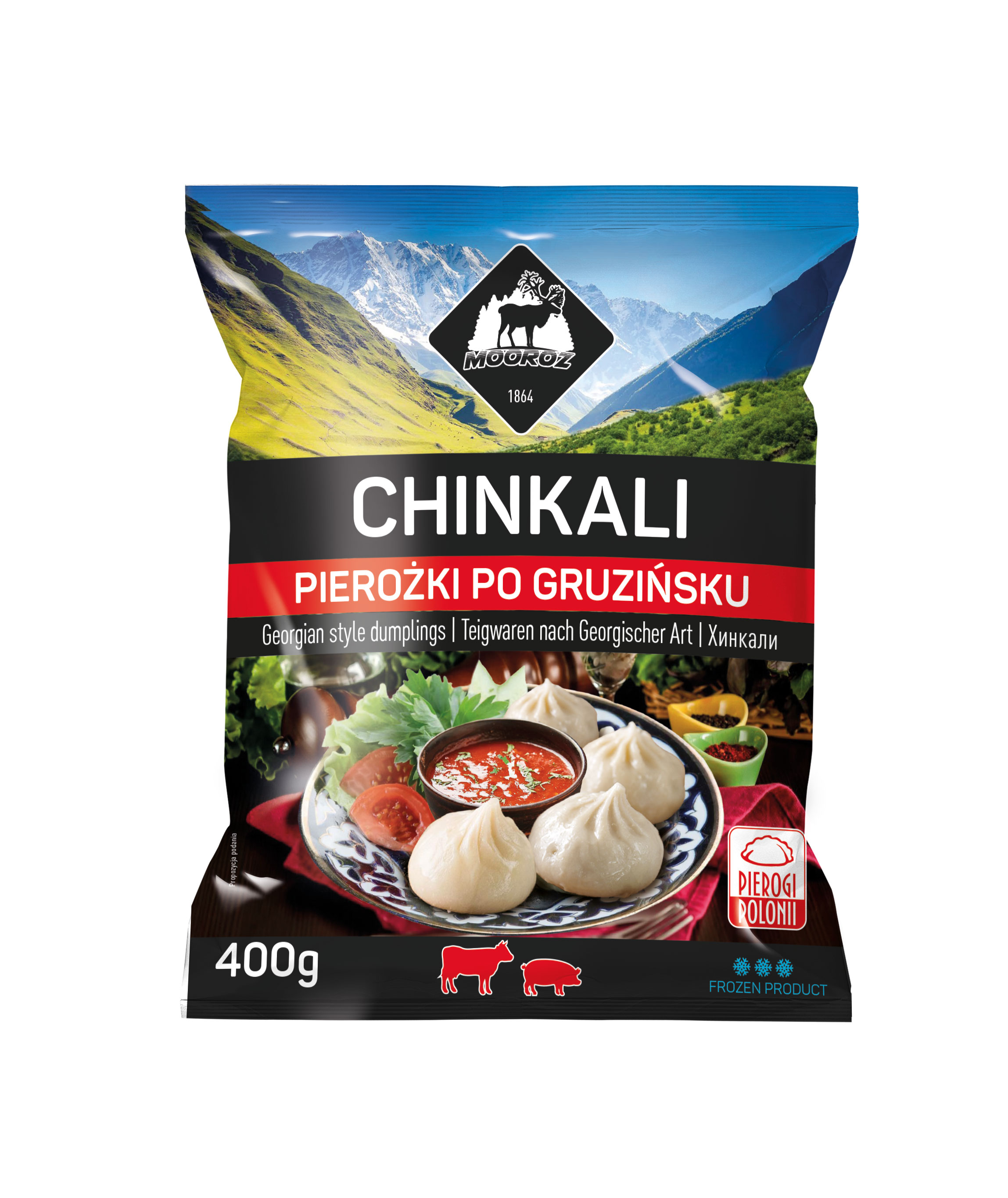Mooroz Chinkali- Pierożki Po Gruzińsku 400 G