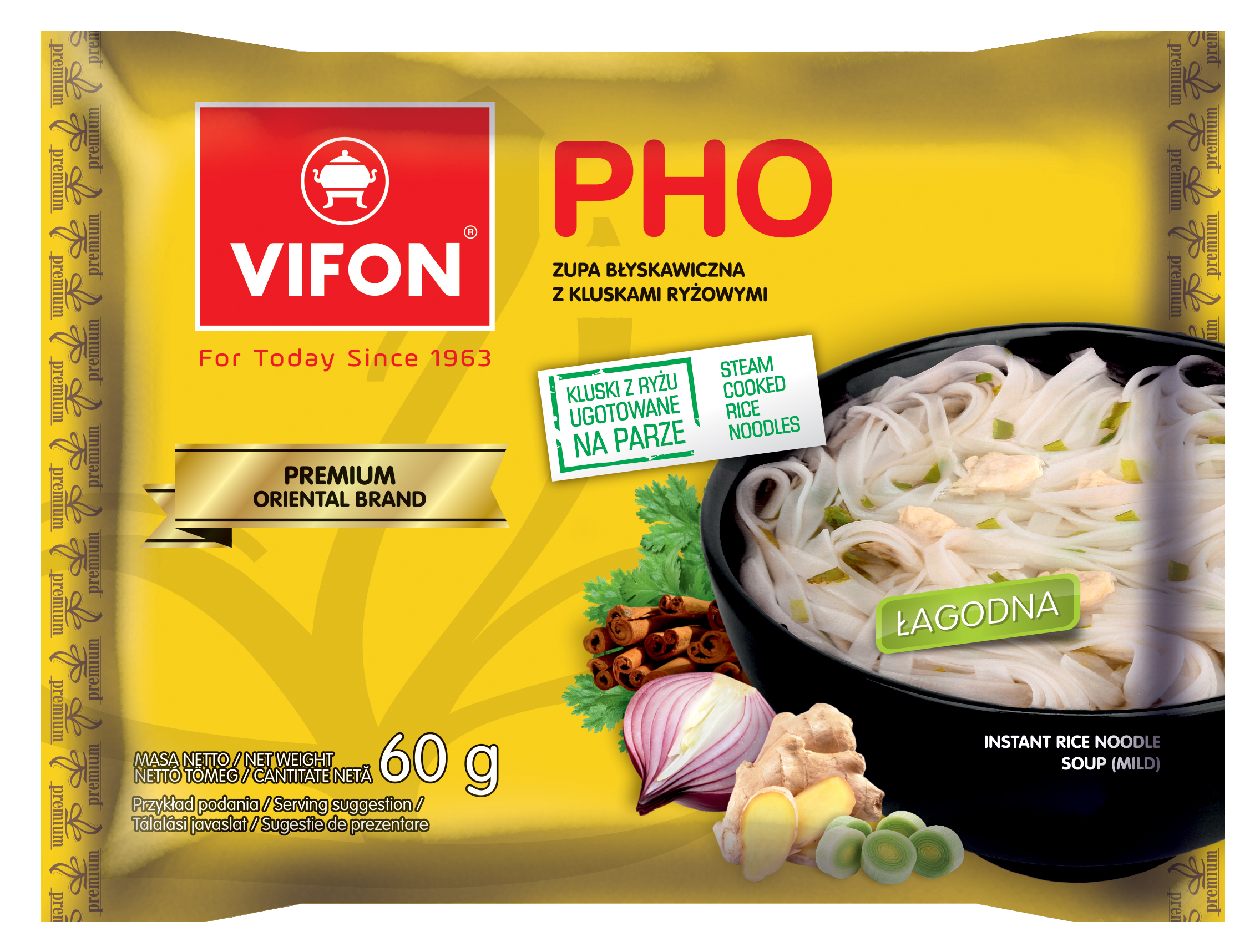 Vifon Premium Zupa Wietnamska Pho Z Makaronem Ryżowym 60 G