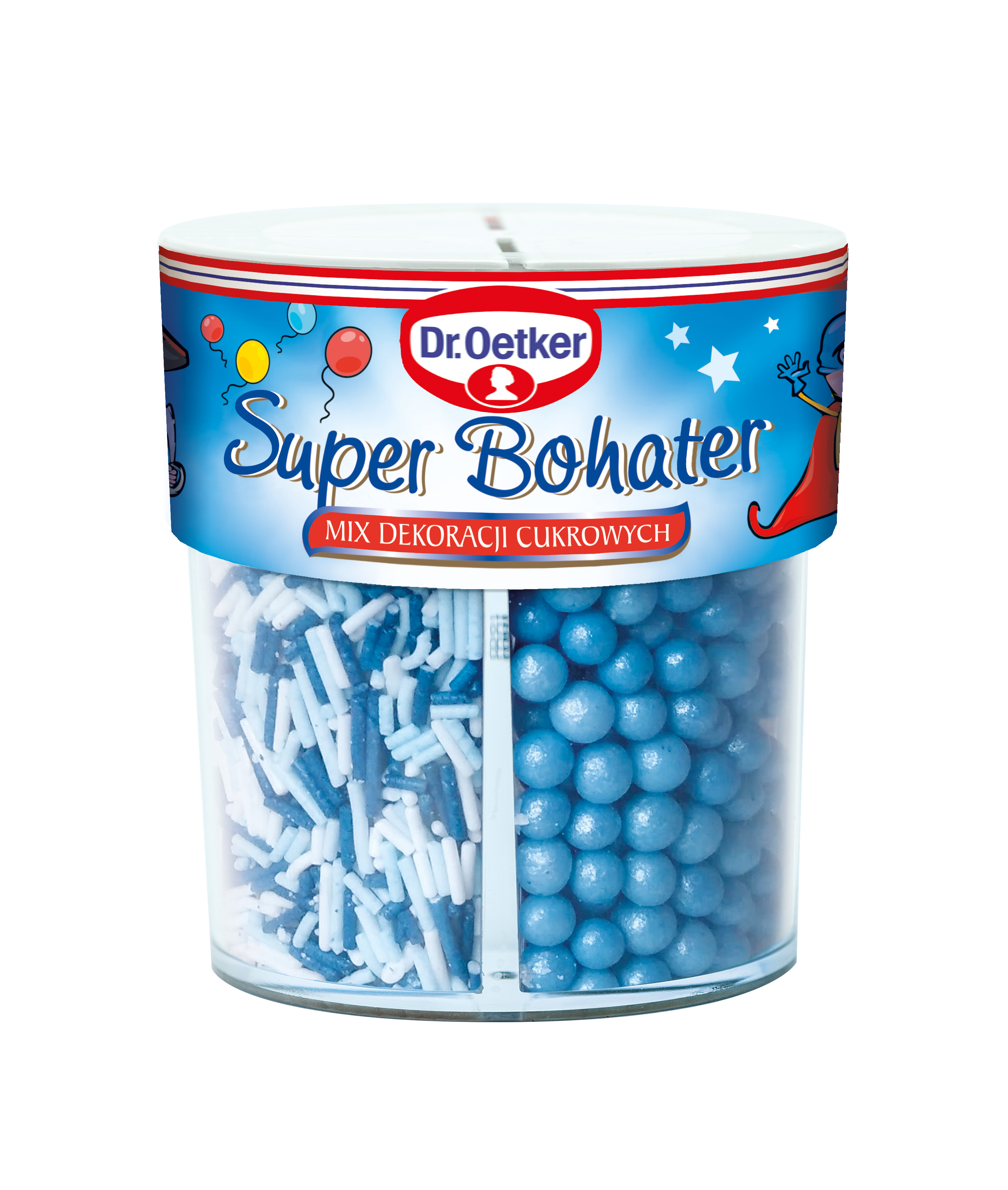 Dr. Oetker Mix Dekoracji Cukrowych Super Bohater 76G