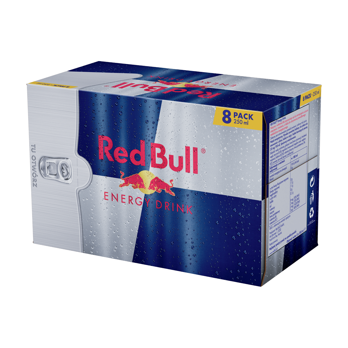 Red Bull Puszka 8 X 250 Ml Kaucja