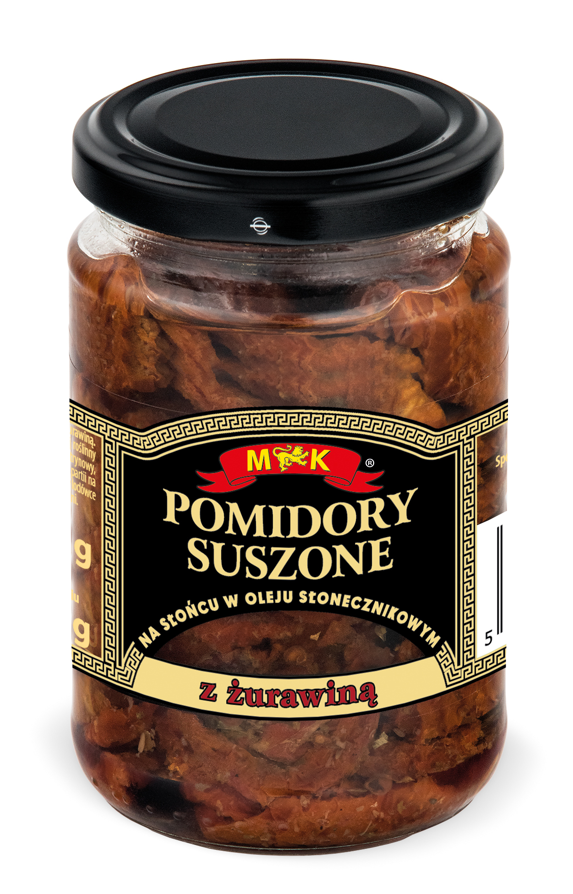 Mk Pomidory Suszone Z Żurawiną W Oleju Słonecznikowym 280 G.