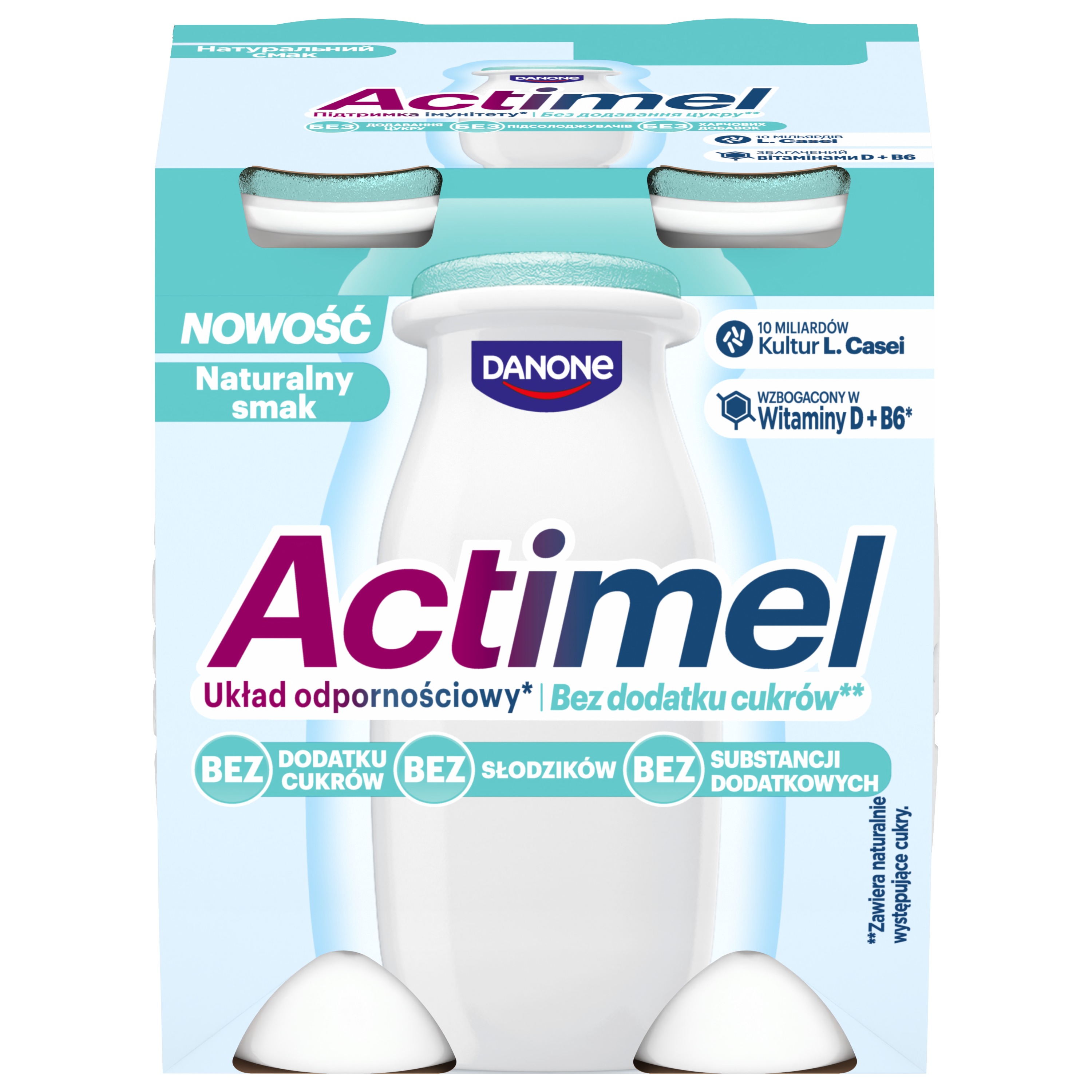 Actimel Naturalny 4 X 100 G