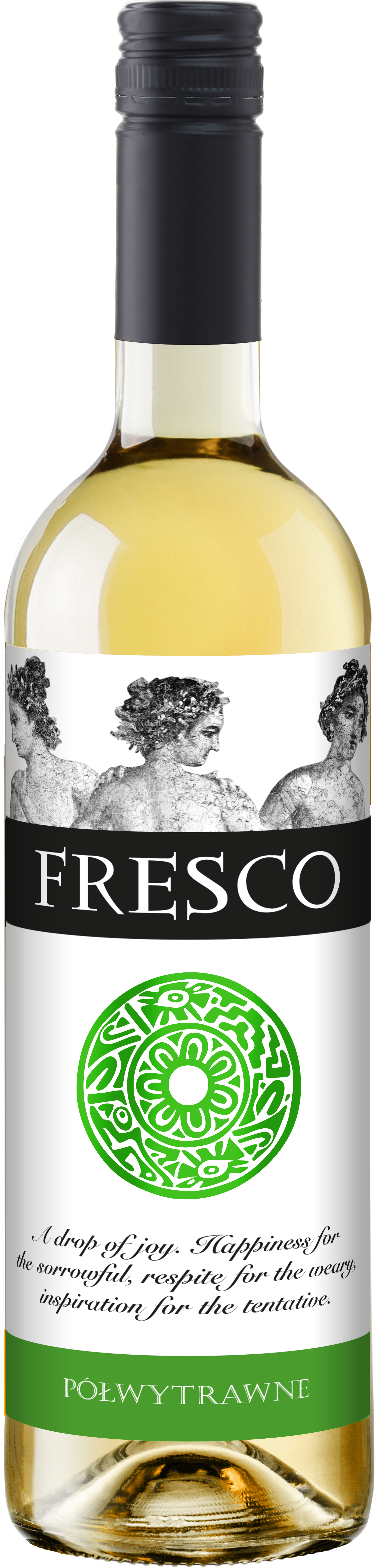 Wino Fresco Białe Półwytrawne 750Ml
