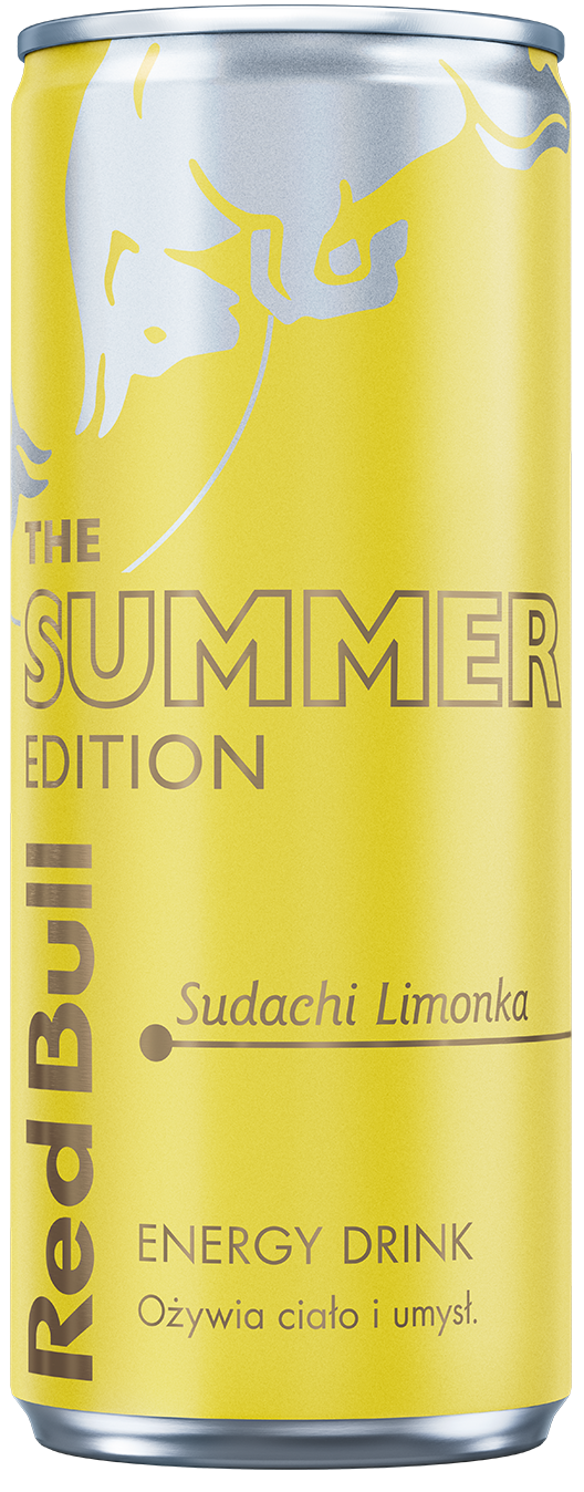 Red Bull Summer Edition Napój Energetyczny Sudachi Limonka 250 Ml