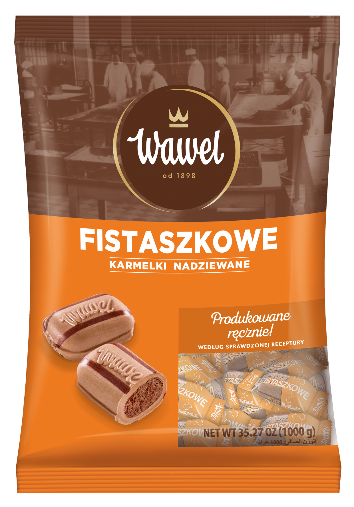 Wawel Karmelki Fistaszkowe 1Kg