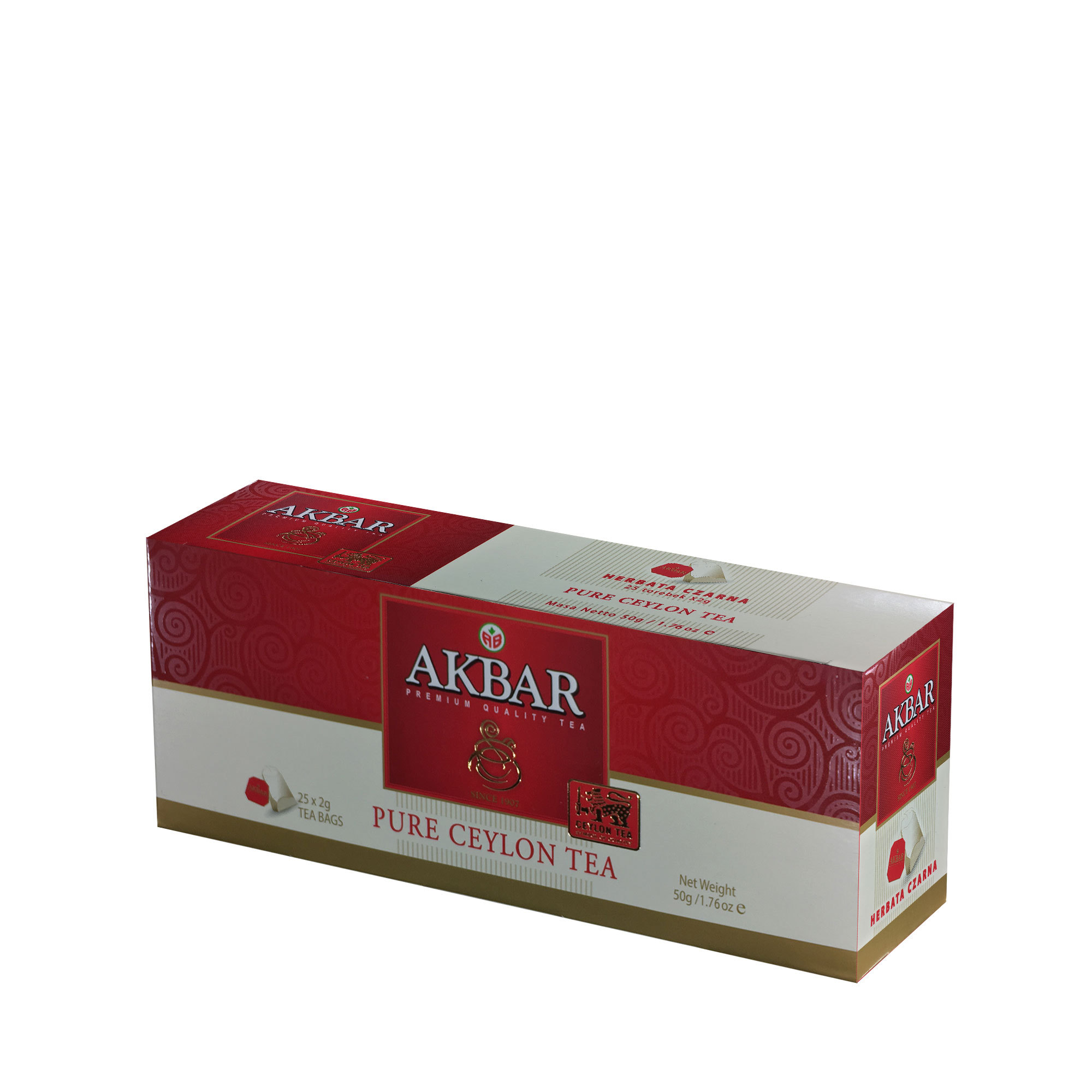 Akbar Ceylon Tea 25Tbx2G
