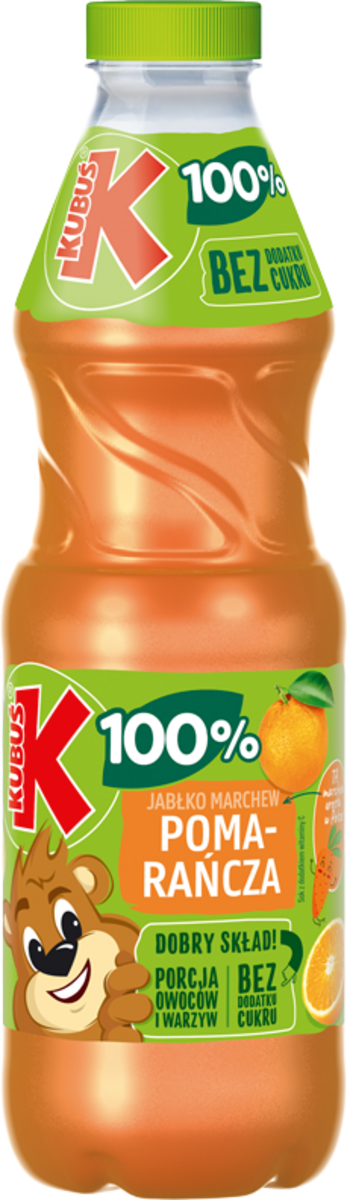 Kubuś Sok 100% Jabłko Marchew Pomarańcza 850 Ml