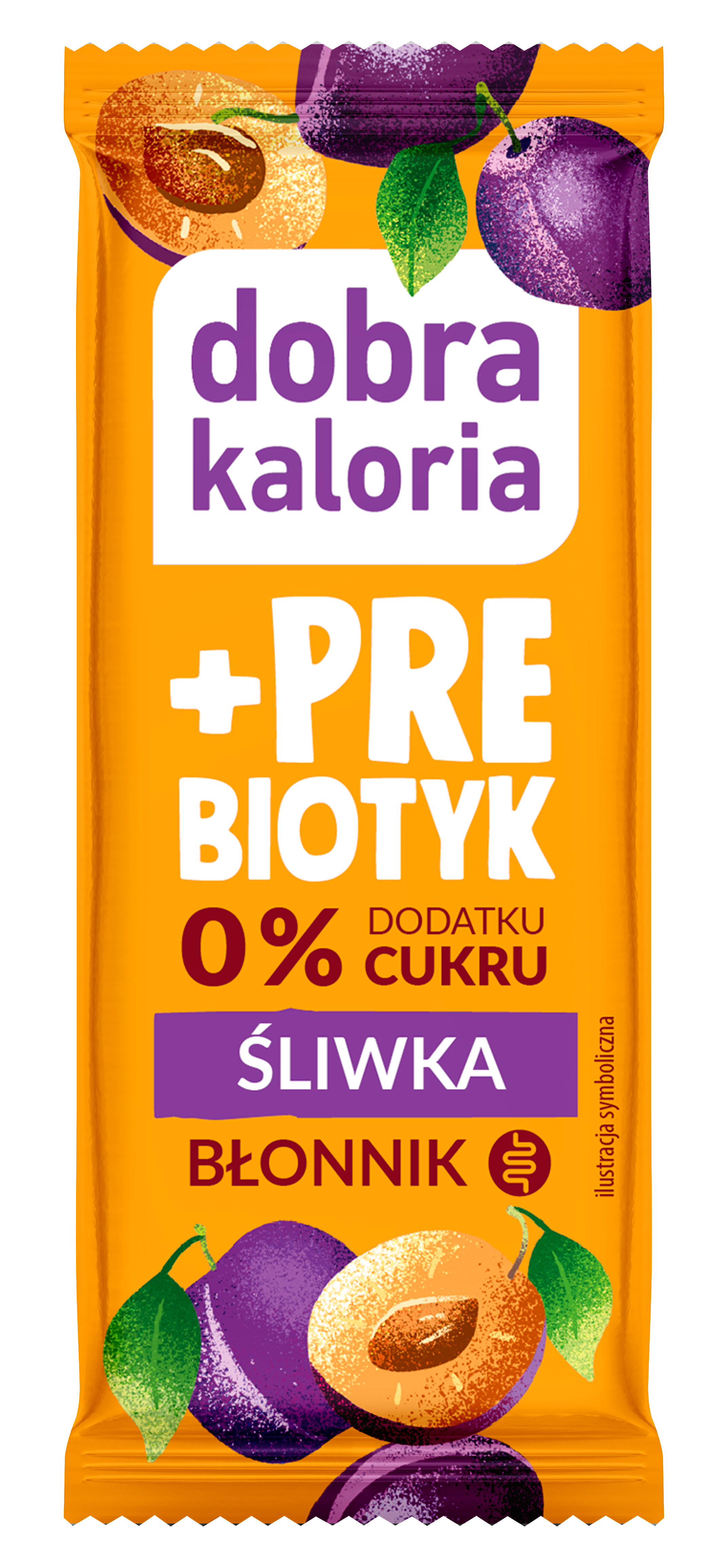 Dobra Kaloria +Prebiotyk Śliwka 35 G