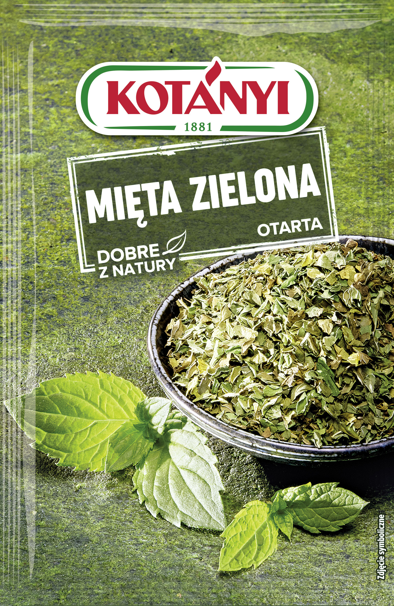 Kotanyi Mięta Zielona Otarta 9G