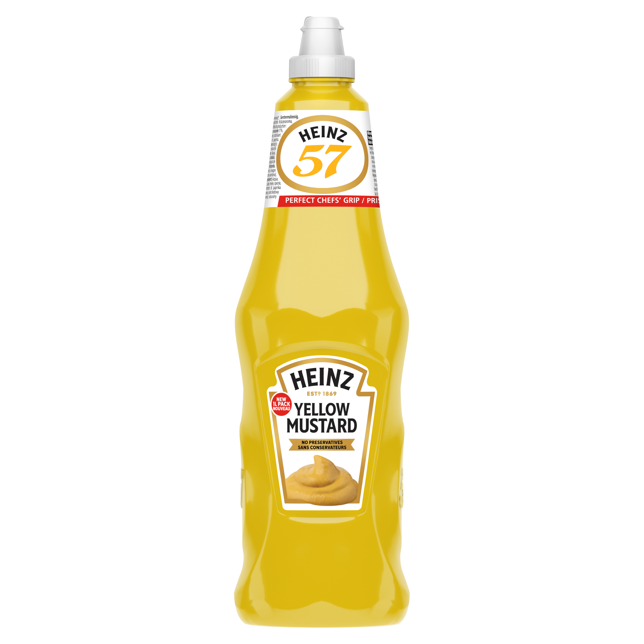 Heinz Sos Yellow Mustard 1L