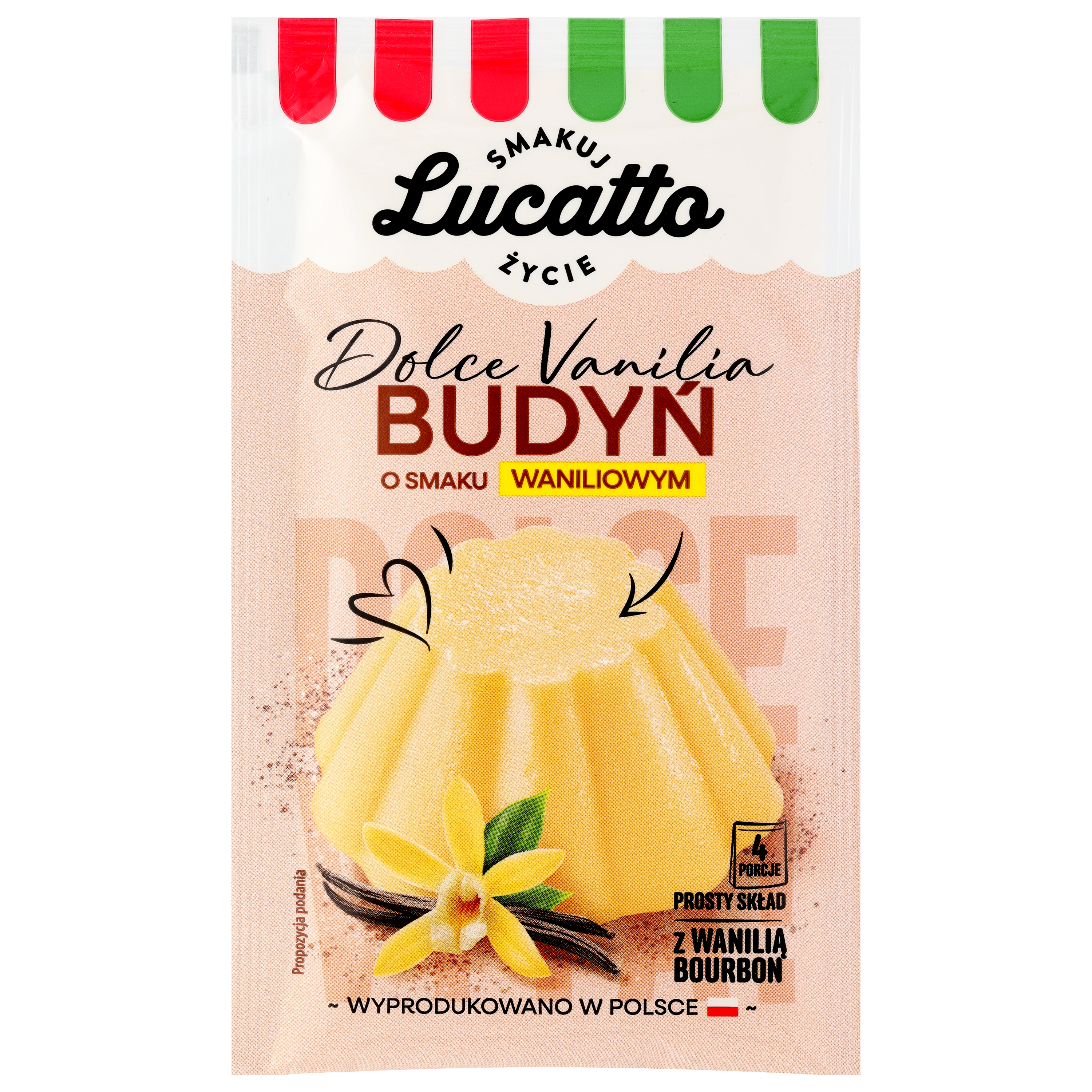 Budyń O Smaku Waniliowym Lucatto 40G