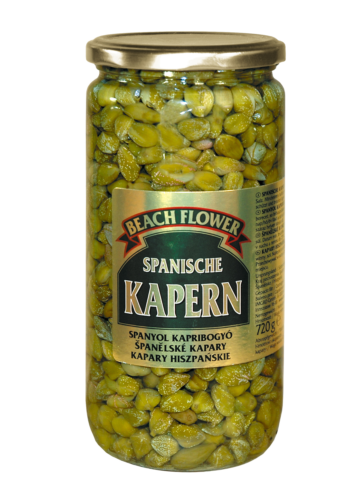 Beachflower Kapary Hiszpańskie W Zalewie 720G