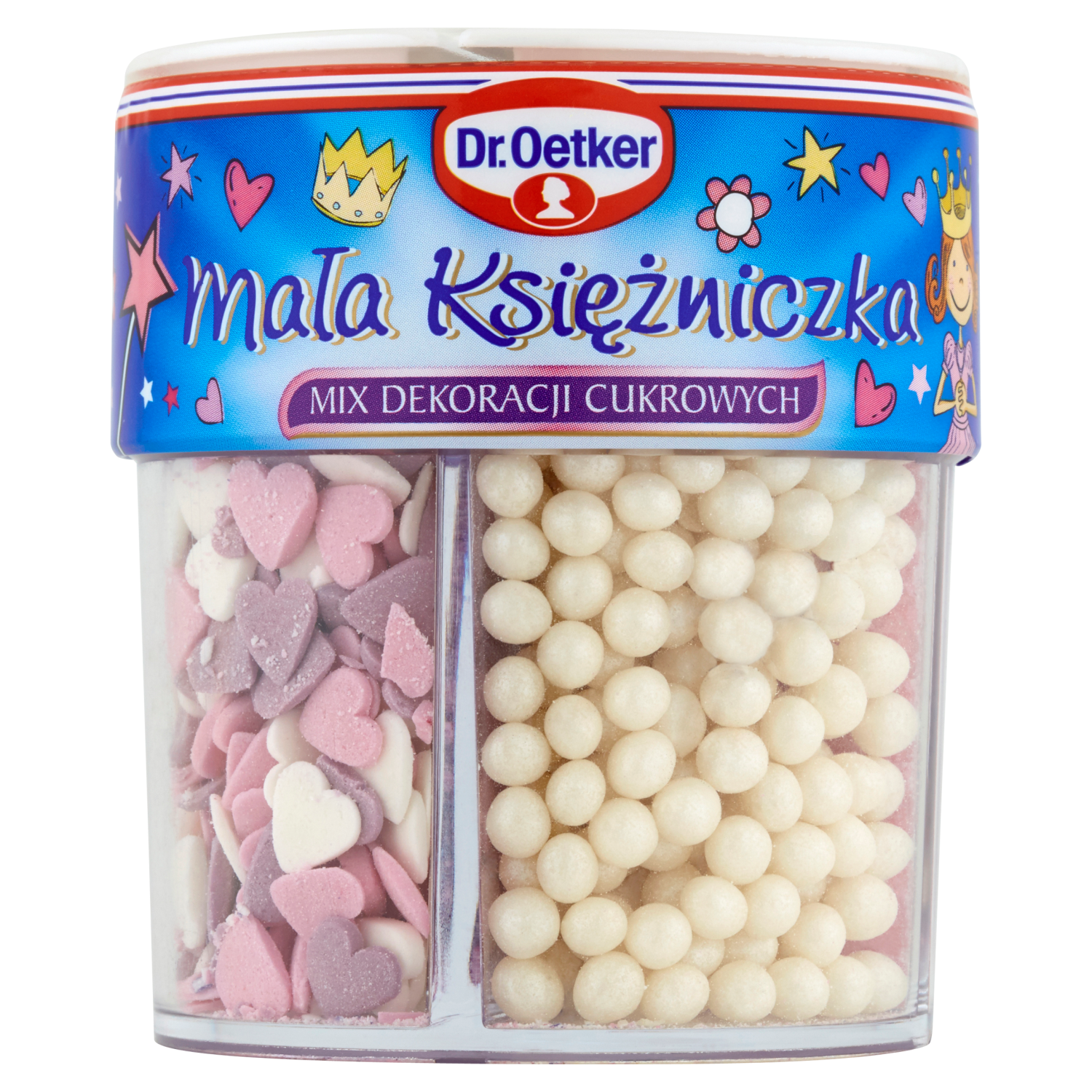 Dr. Oetker Mała Księżniczka Mix Dekoracji Cukrowych 78 G