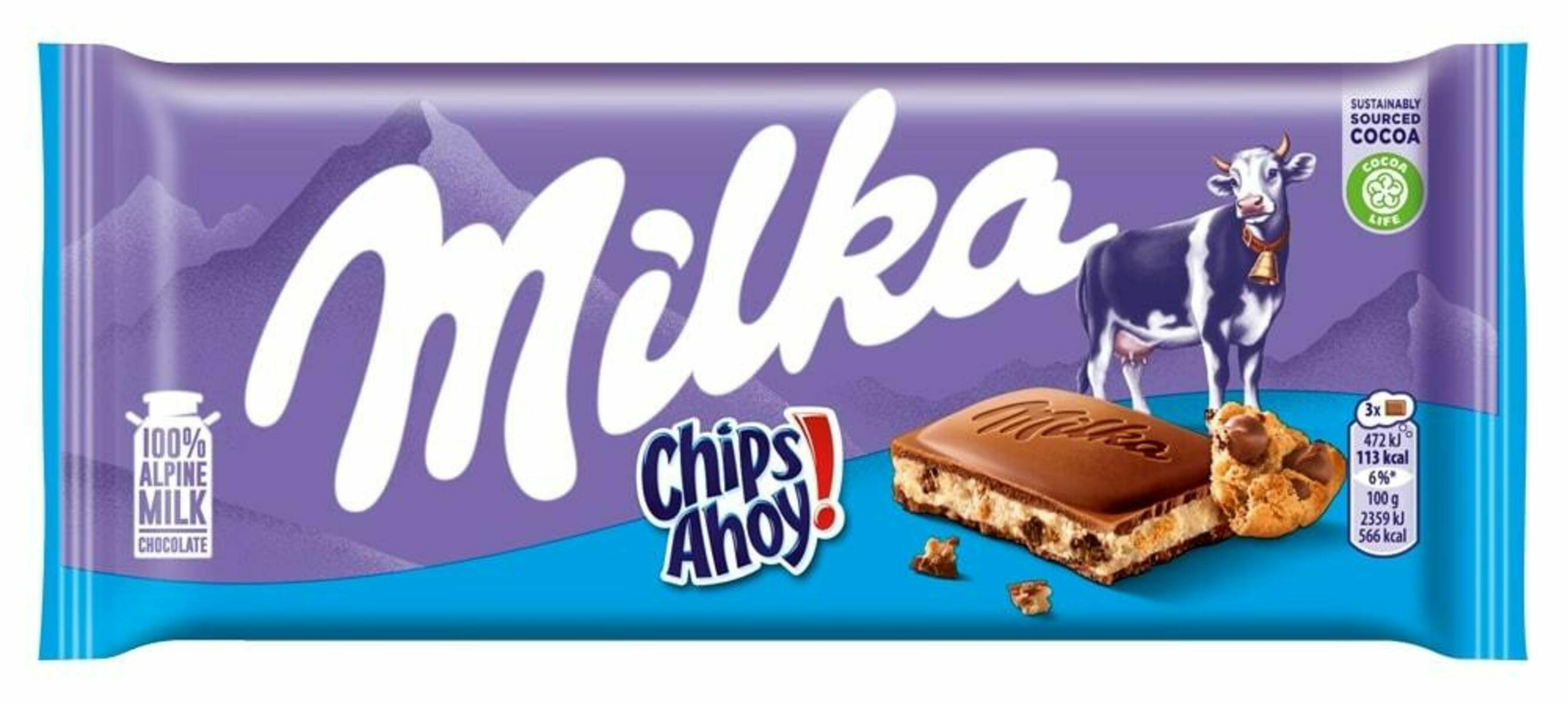 Milka Chips Ahoy 100G