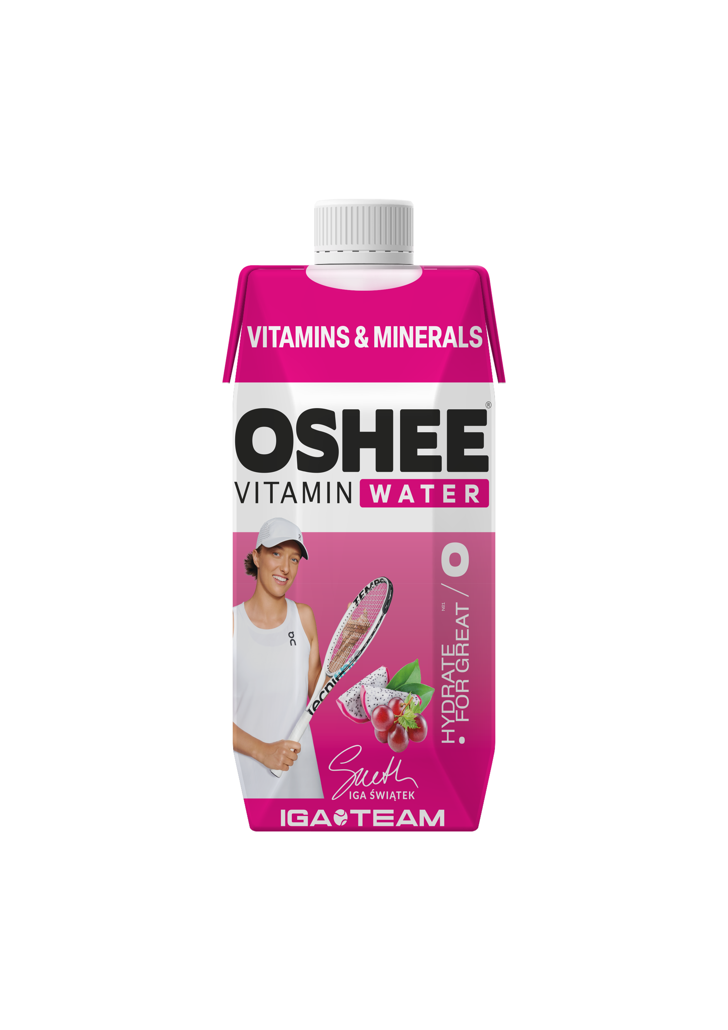 Oshee Vitamin Water Vitamins+Minerals Tetra Pak 750Ml