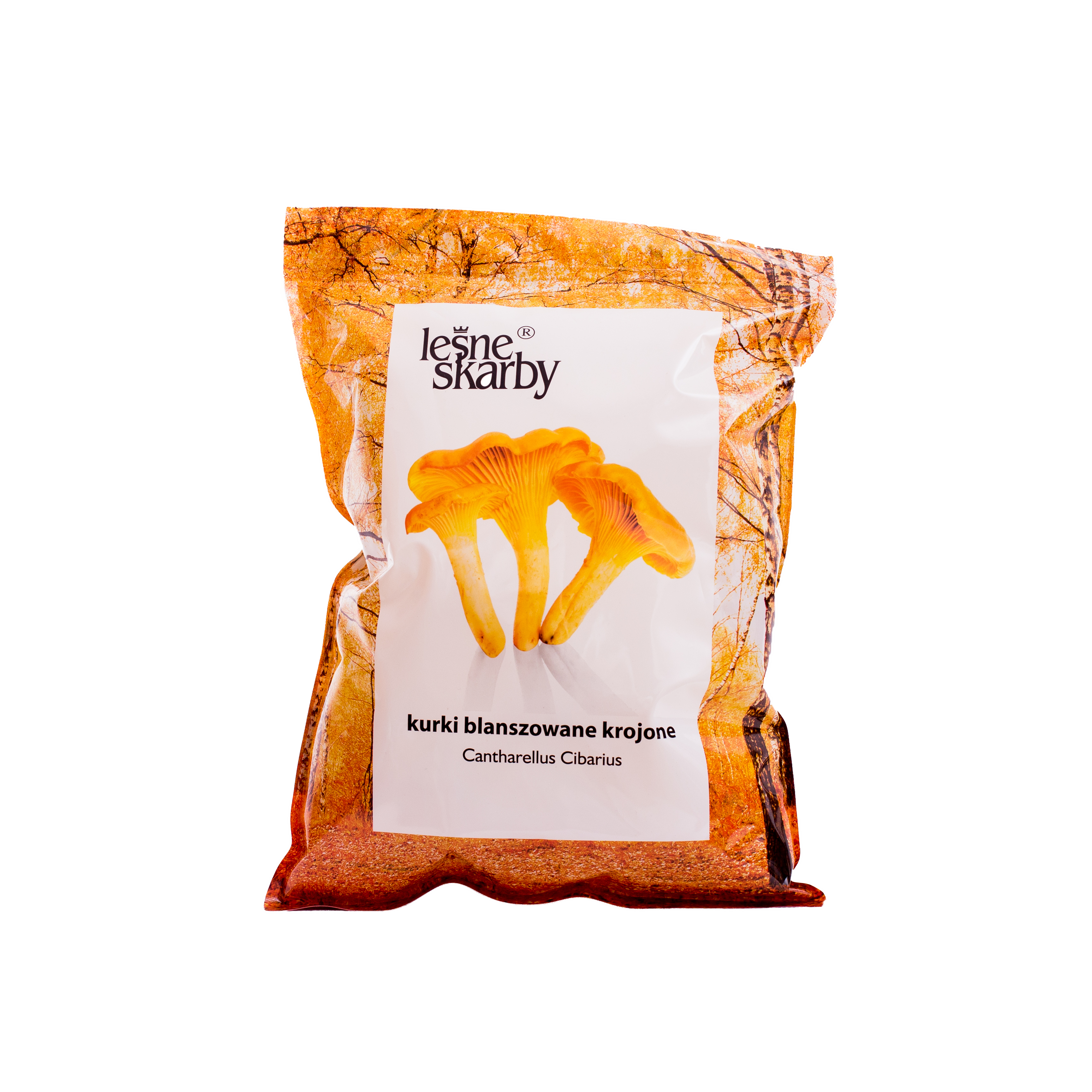 Leśne Skarby Kurki Blanszowane Krojone 900G