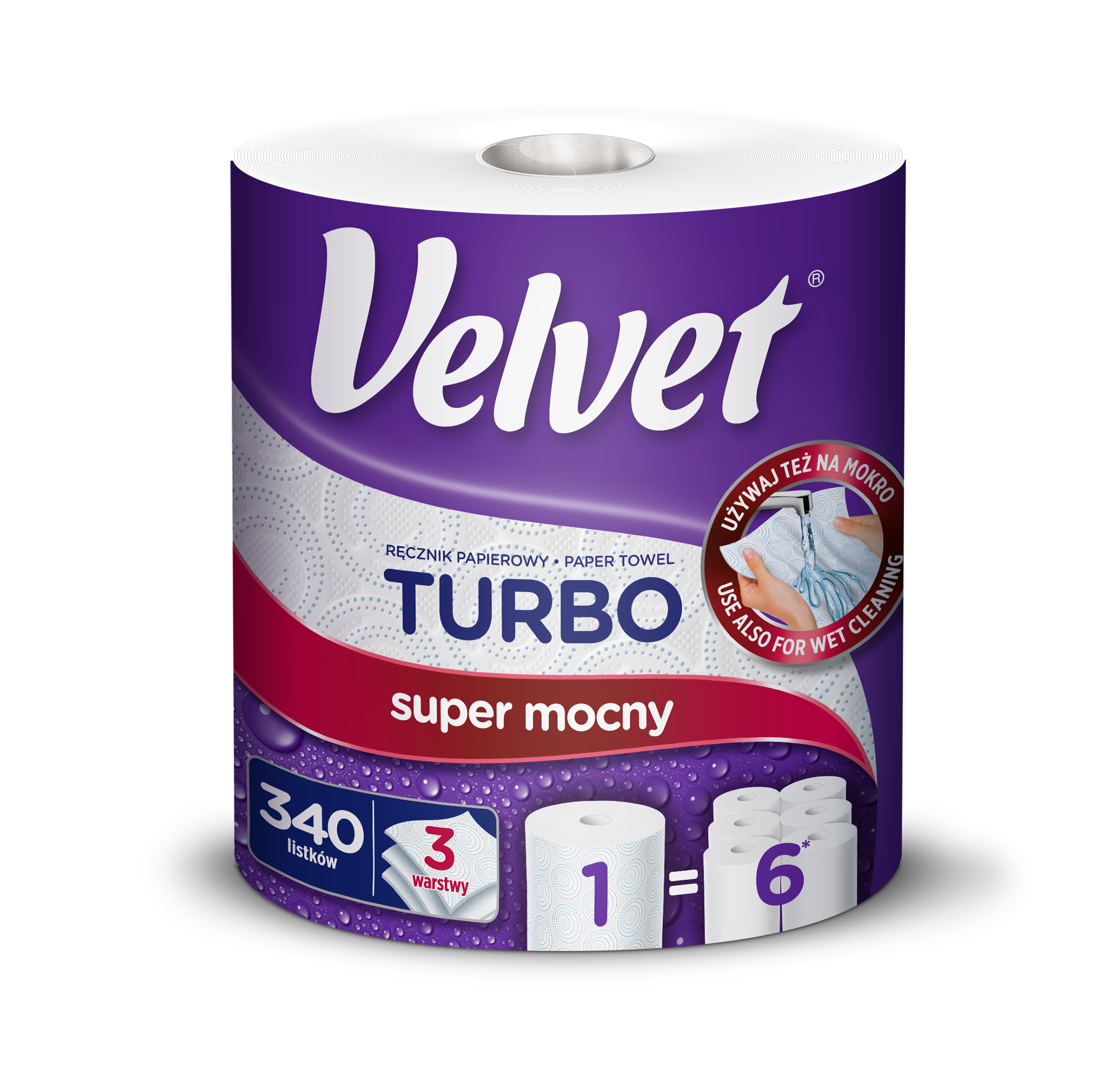 Ręcznik Papierowy Velvet Turbo Szt. 1