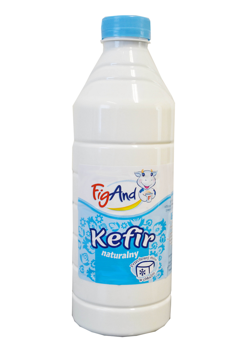 Kefir Naturalny 2% Butelka 1 Kg Figand