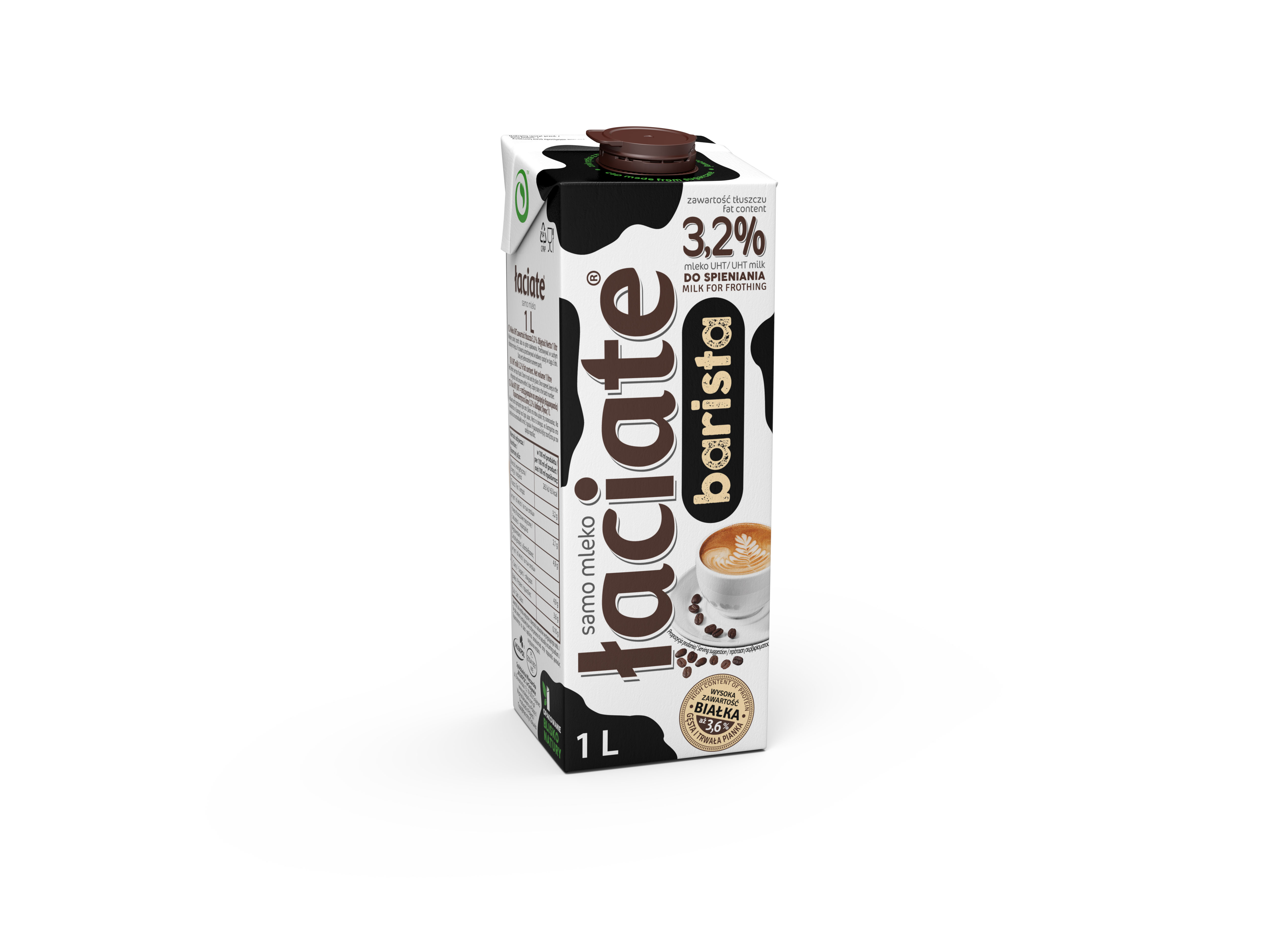 Mleko Uht Łaciate 3,2% Barista 1L