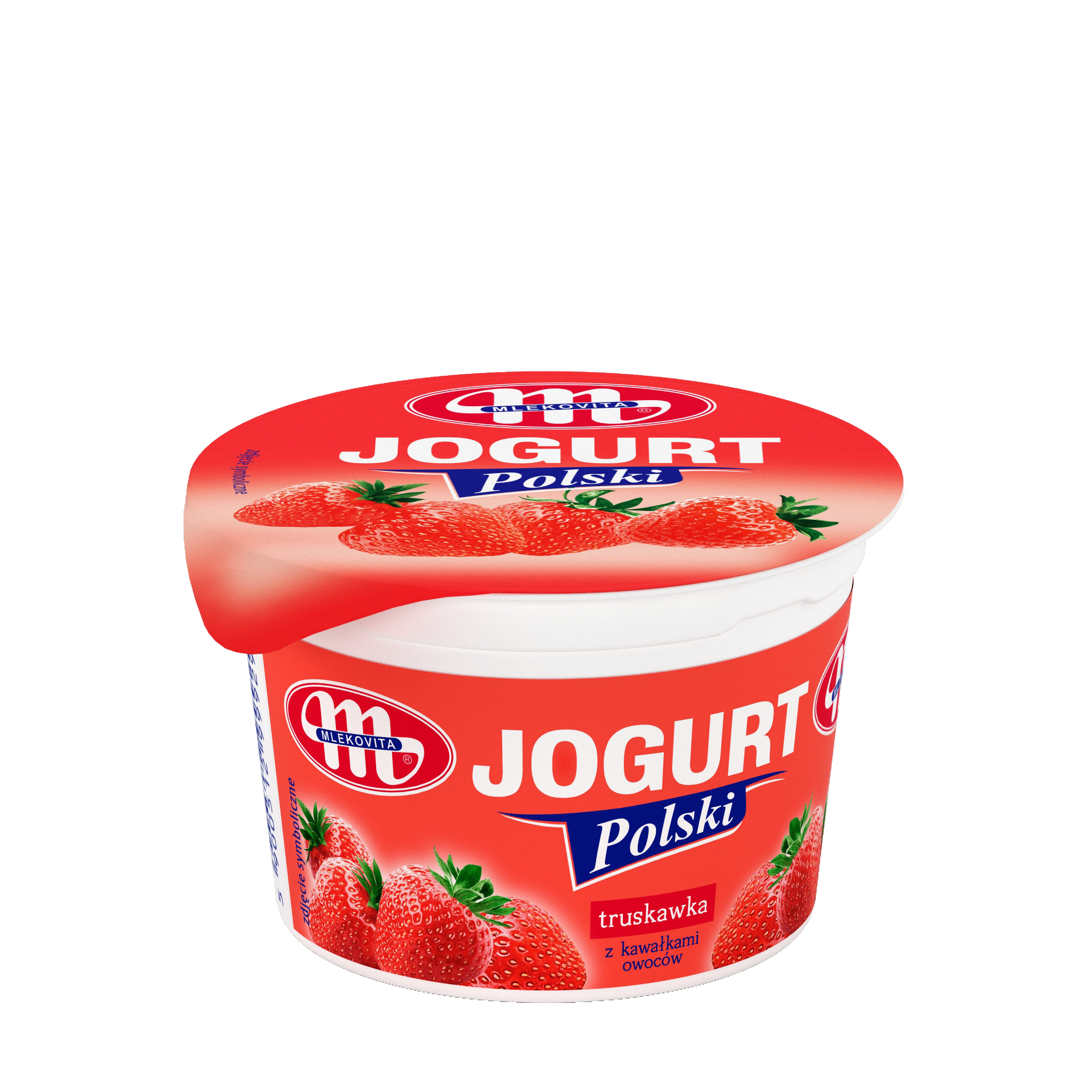 Mlekovita Jogurt Polski Truskawkowy 100G