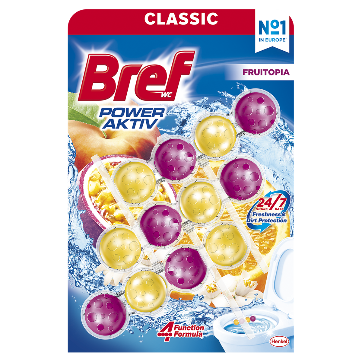 Bref Power Aktiv Zawieszka Do Wc Fruitopia 3 X 50 G