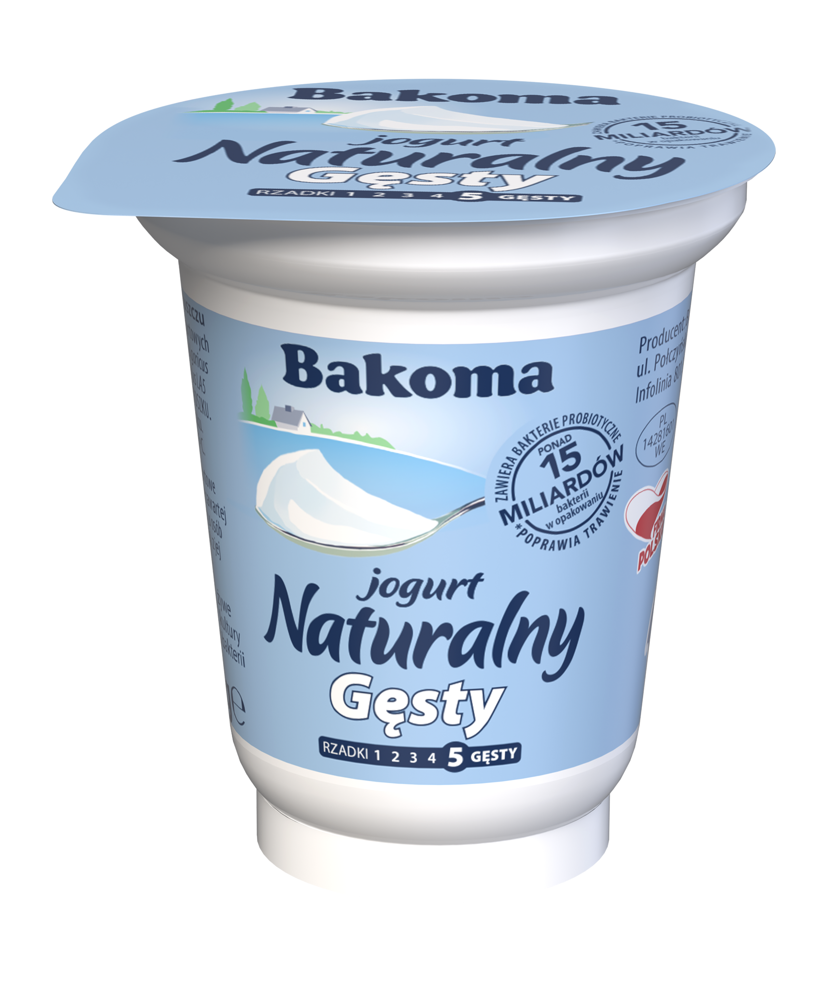 Jogurt Naturalny Gęsty 150G